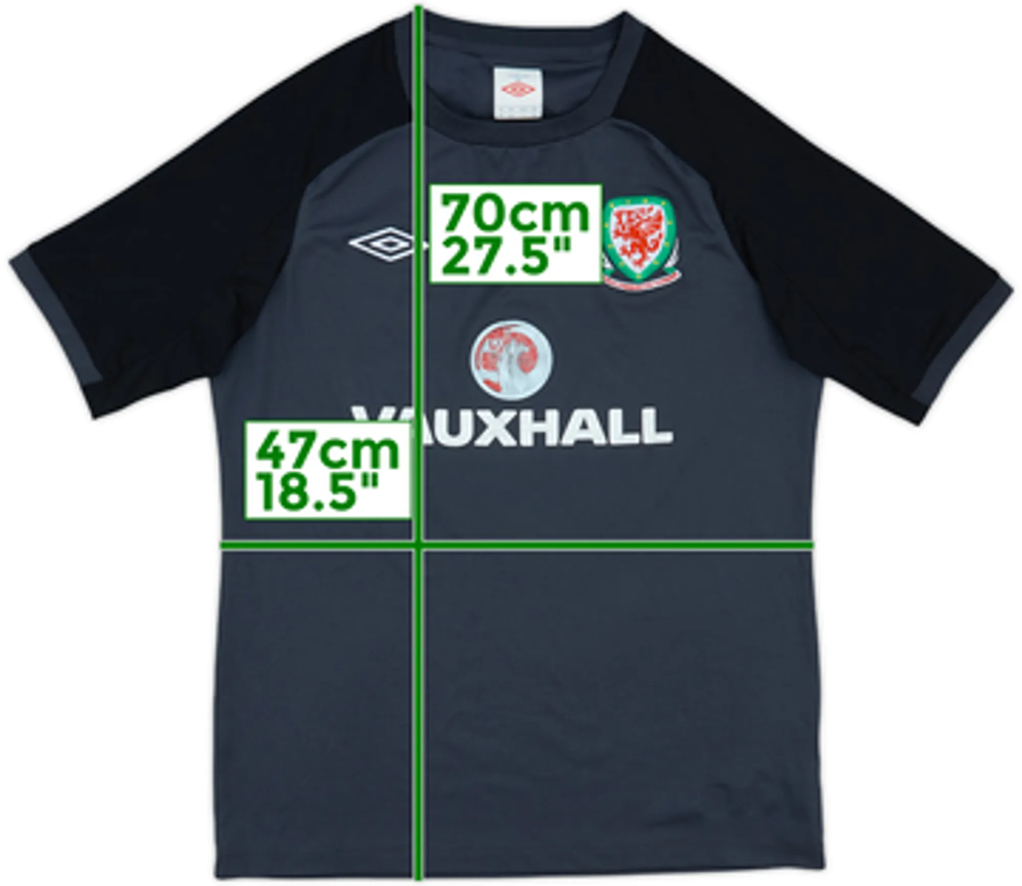 2011-12 Wales Umbro Training Shirt - 7/10 - (M)