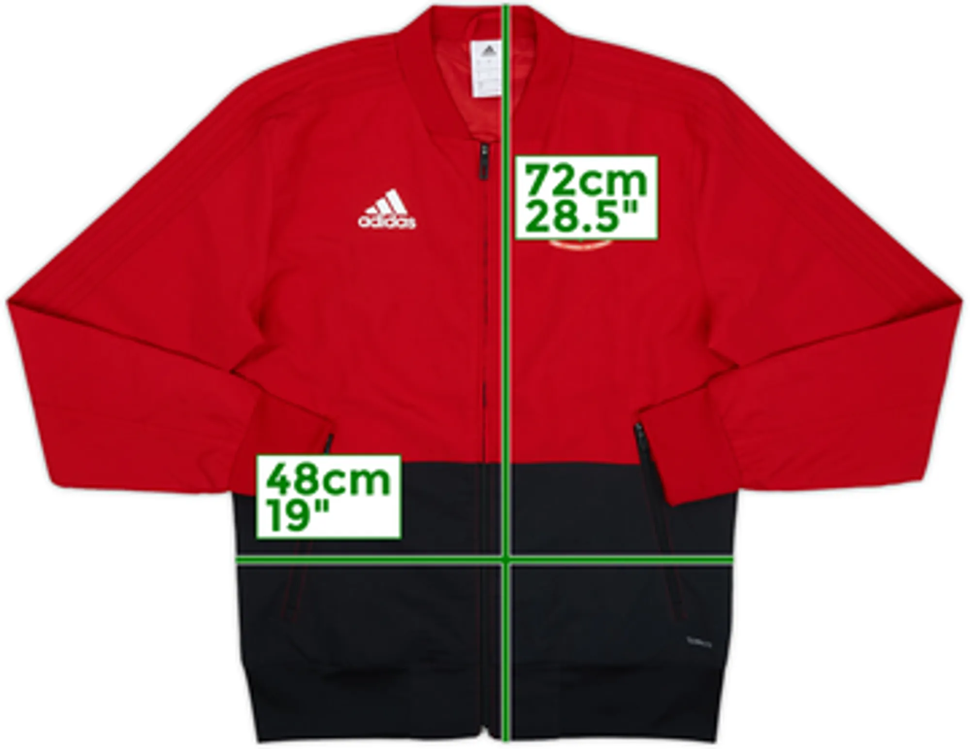 2018-20 Wales adidas Track Jacket - 10/10 - (S)