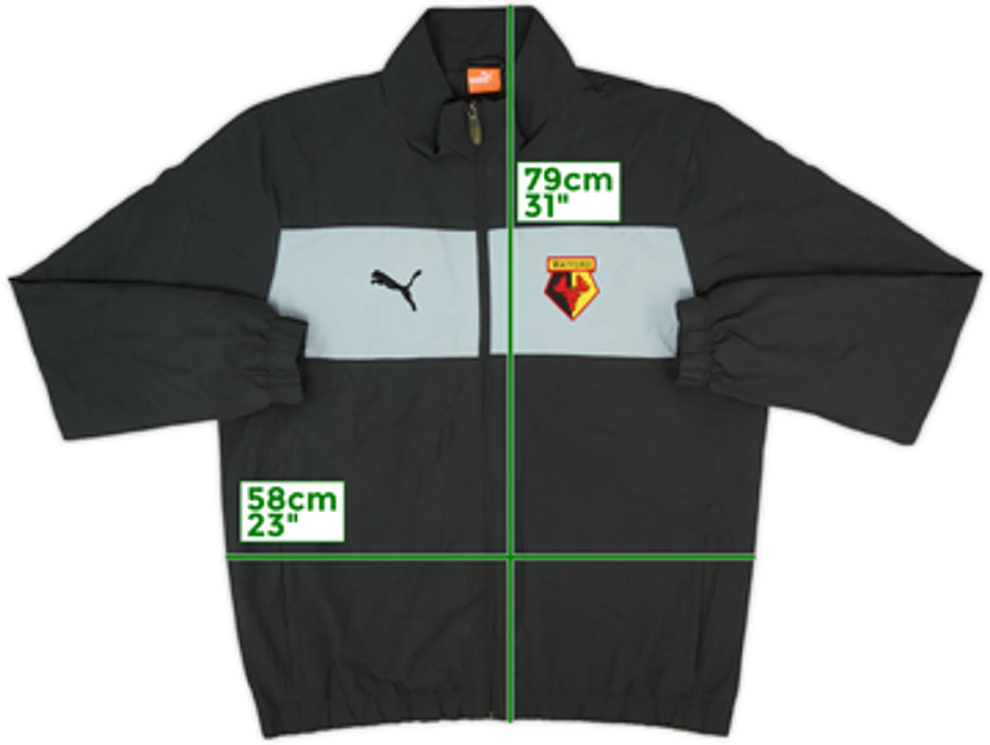2014-15 Watford Puma Track Jacket - 9/10 - (L)