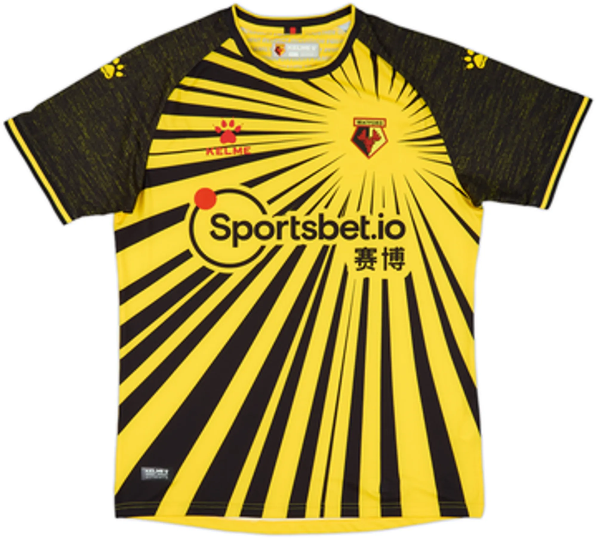 2020-21 Watford Home Shirt Kabasele #27 - 8/10 - (L)