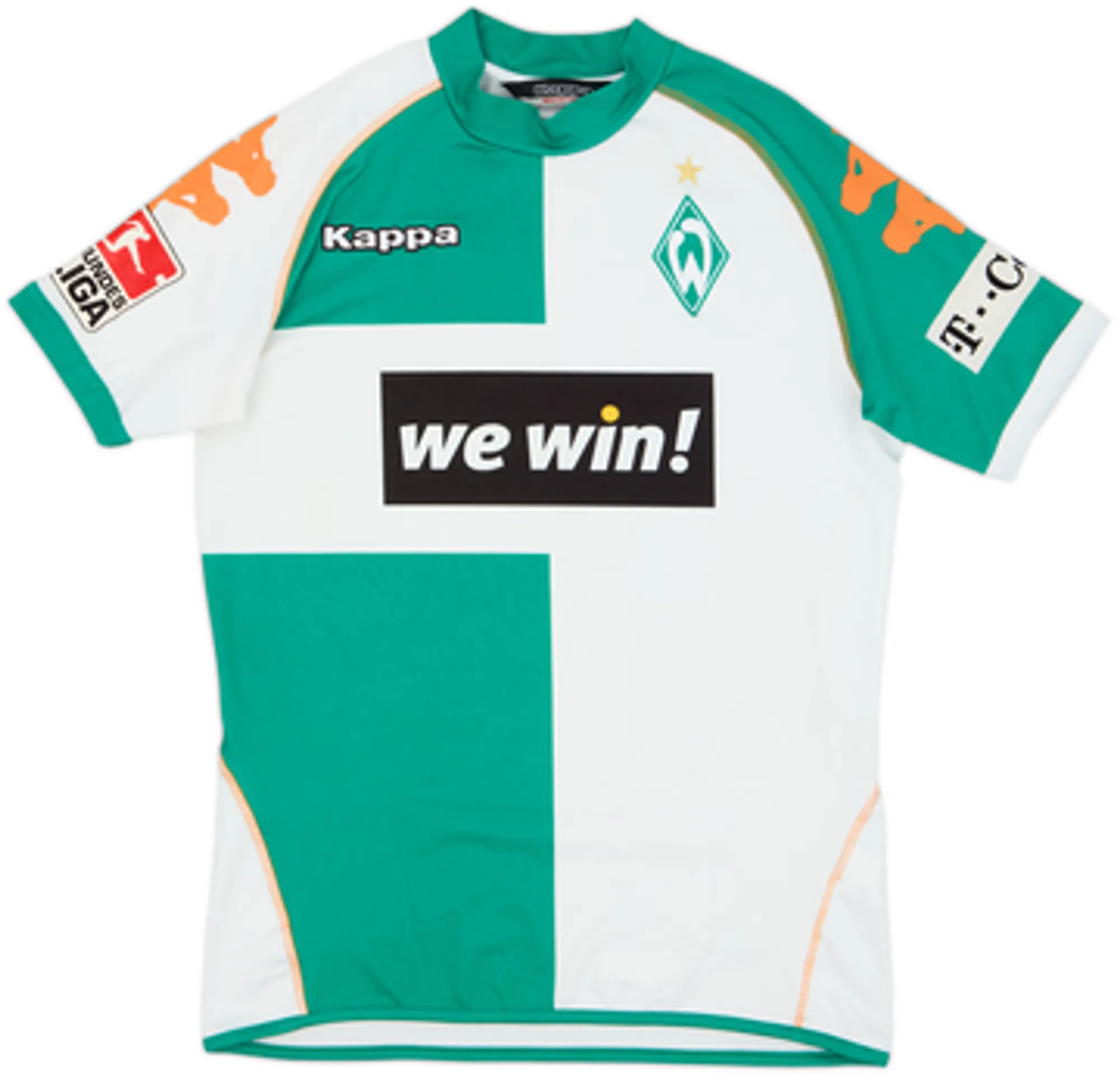 2006-07 Werder Bremen Home Shirt Diego #10 - 5/10 - (S)