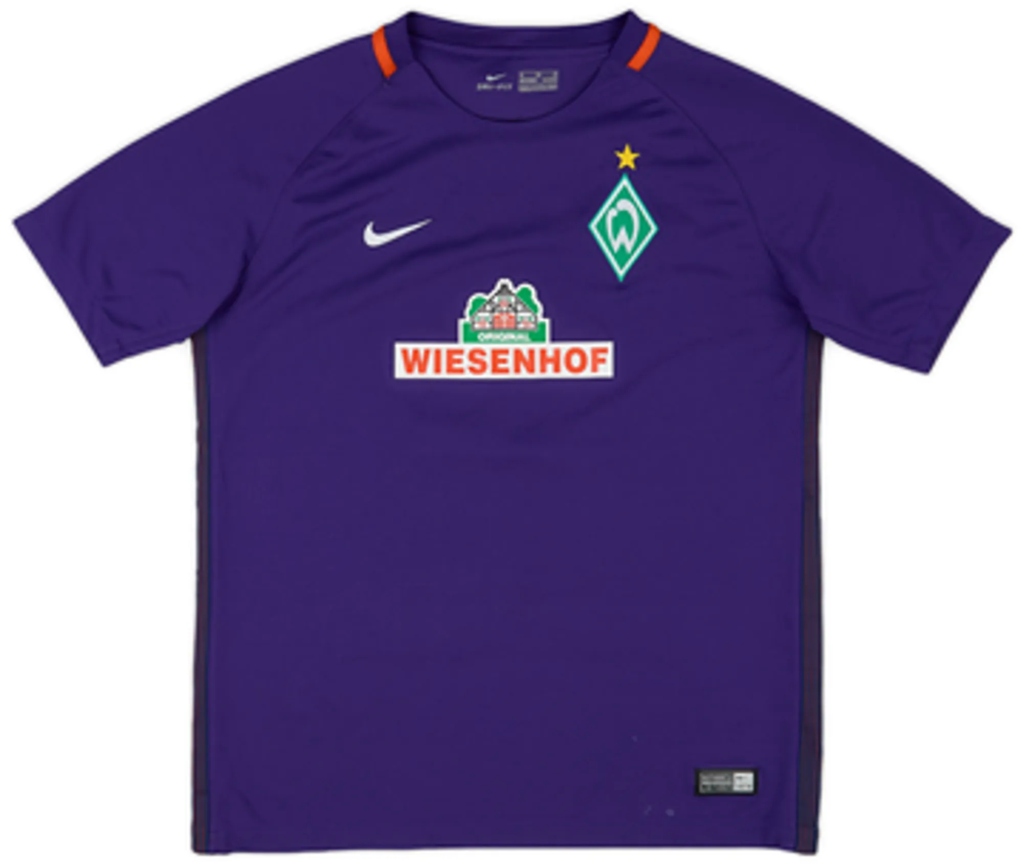 2016-17 Werder Bremen Away Shirt Thy #11 - 7/10 - (XL.Boys)