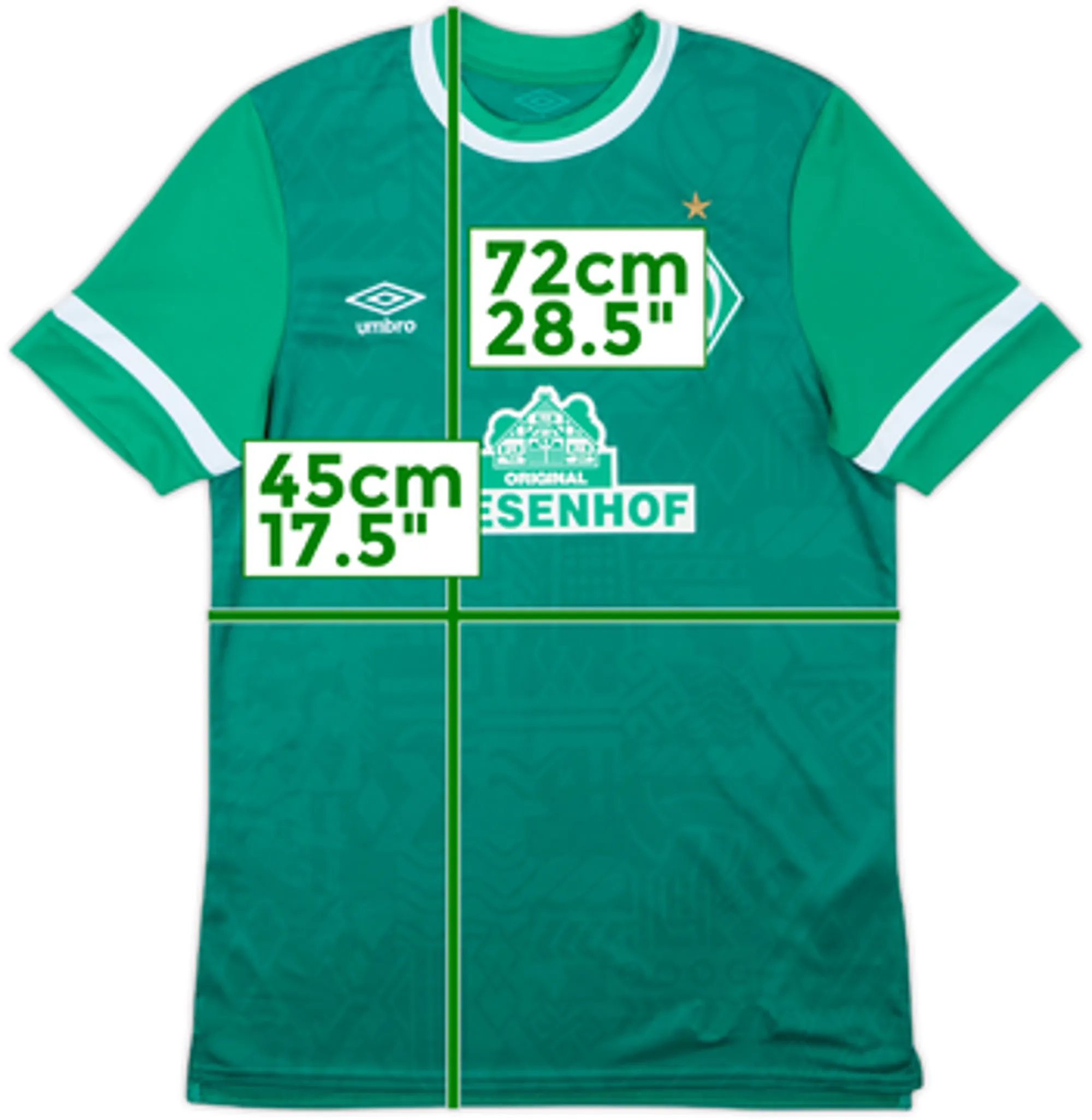 2021-22 Werder Bremen Home Shirt - 9/10 - (S)
