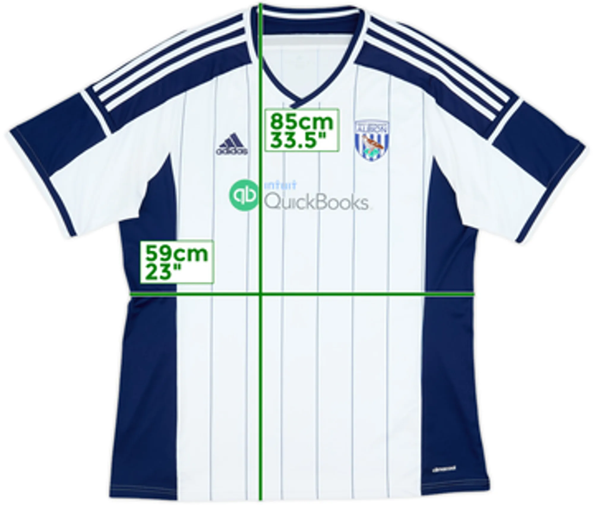 2014-15 West Brom Home Shirt - 10/10 - (XXL)