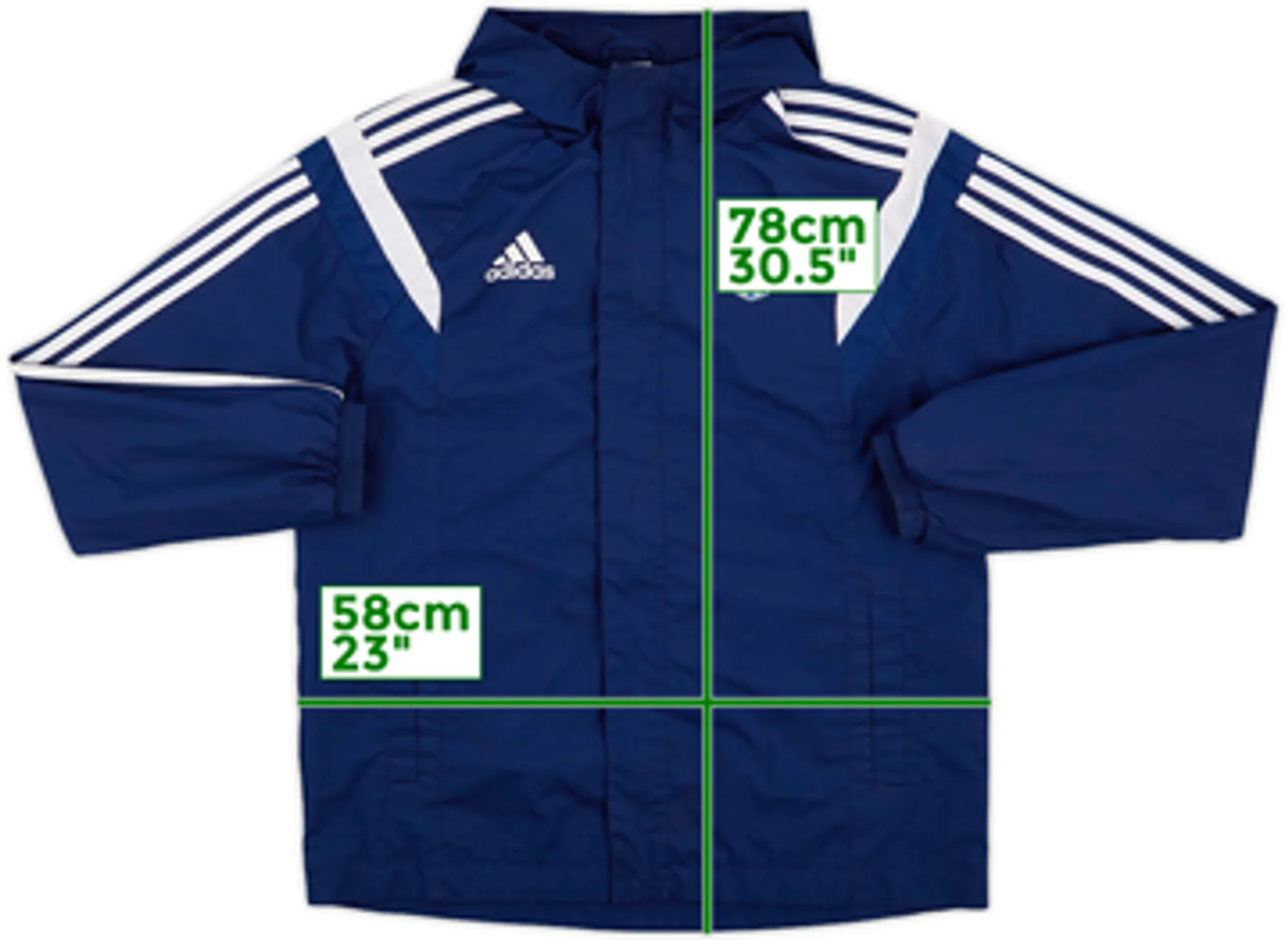 2014-15 West Brom adidas Hooded Track Jacket - 8/10 - (M)