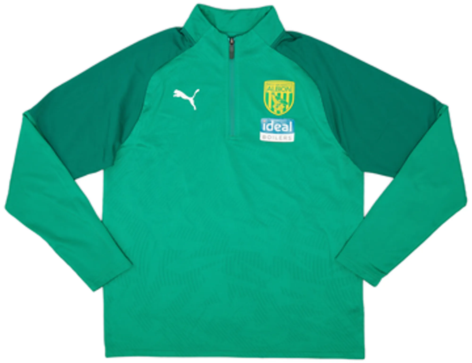 2018-19 West Brom Puma 1/4 Zip Drill Top - 8/10 - (L)