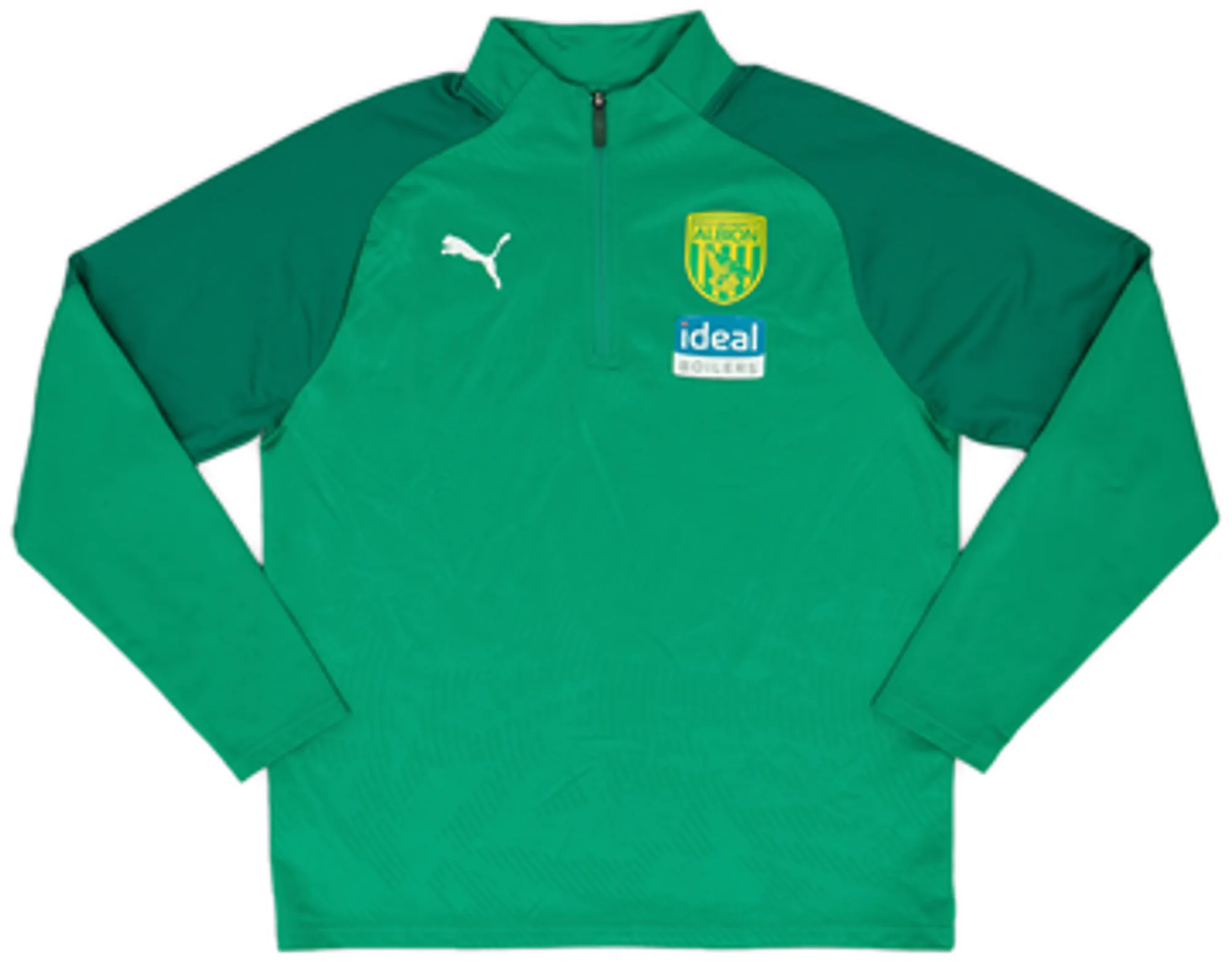 2018-19 West Brom Puma 1/4 Zip Drill Top - 7/10 - (L)