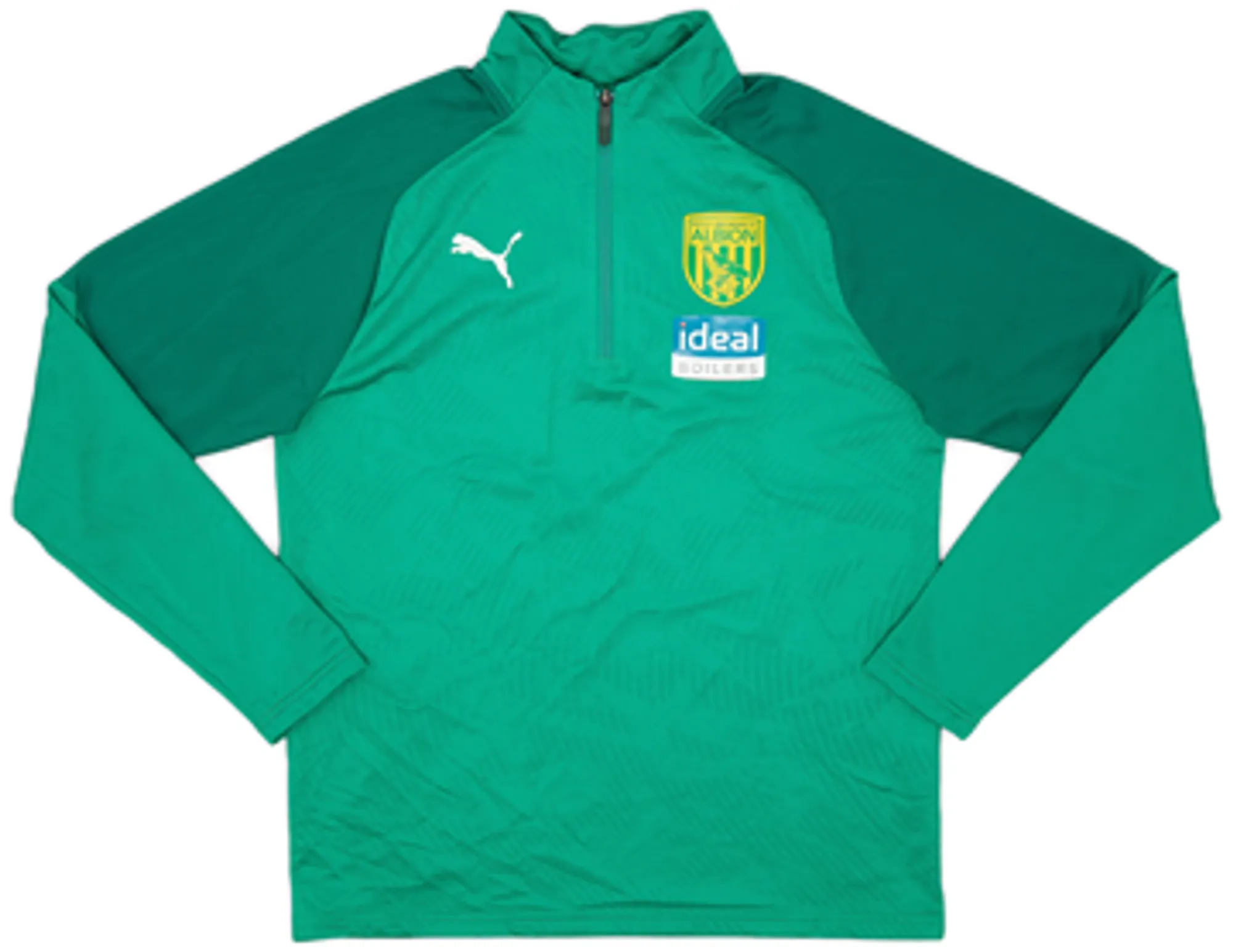 2018-19 West Brom Puma 1/4 Zip Drill Top - 9/10 - (L)
