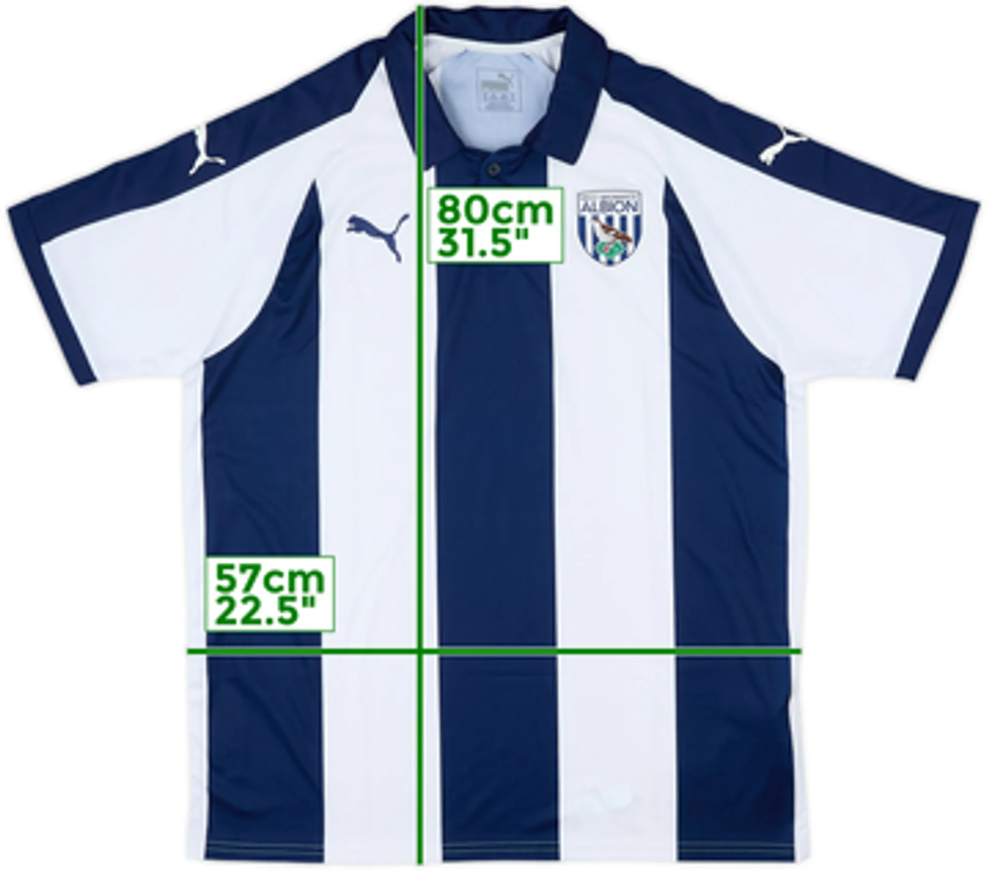 2018-19 West Brom Home Shirt - 9/10 - (XL)