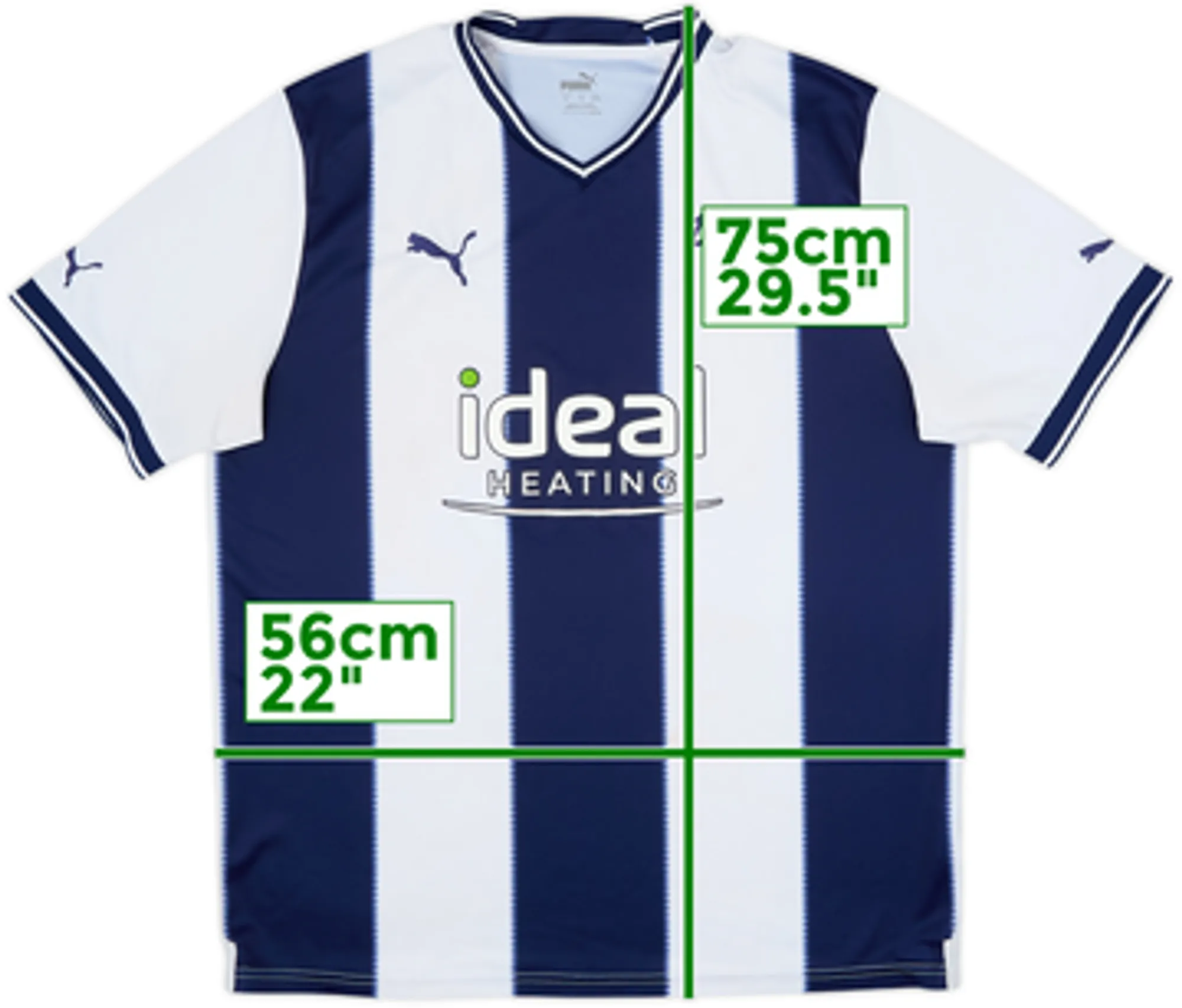 2022-23 West Brom Home Shirt - 6/10 - (5XL)