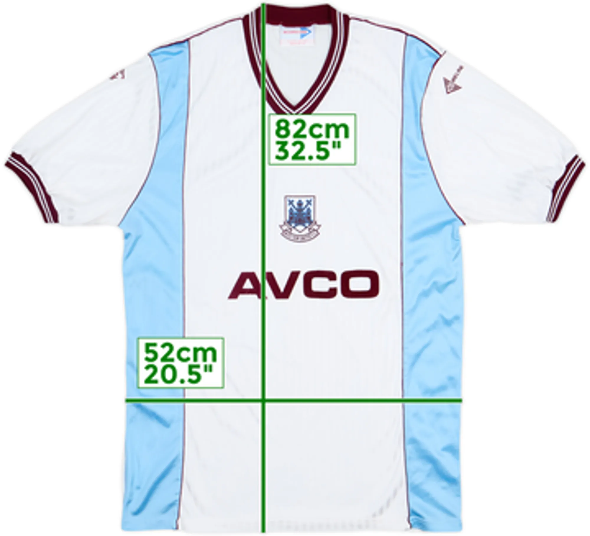 1987-89 West Ham Away Shirt - 8/10 - (L)