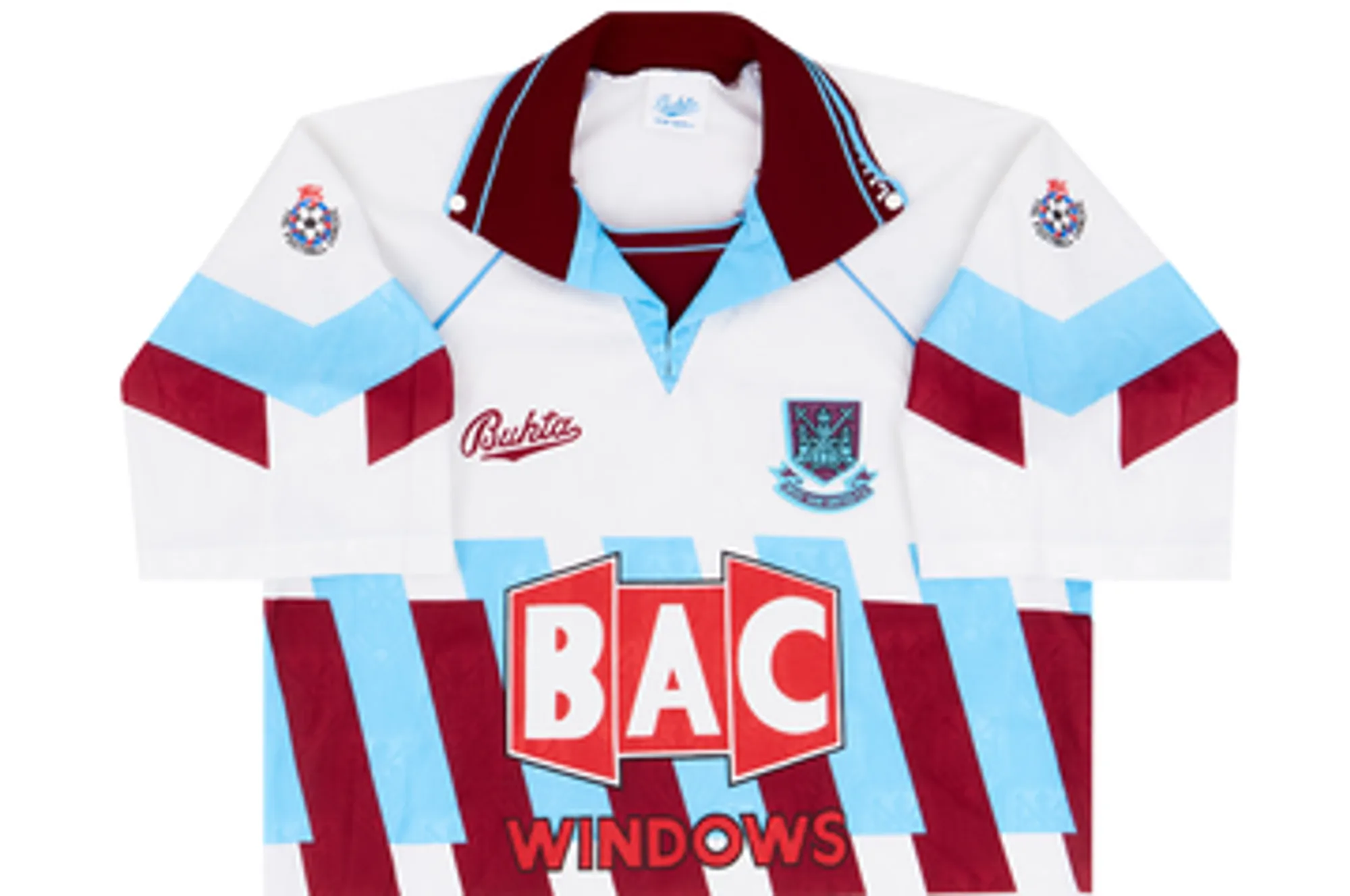 1991-92 West Ham Third Shirt - 9/10 - (S)
