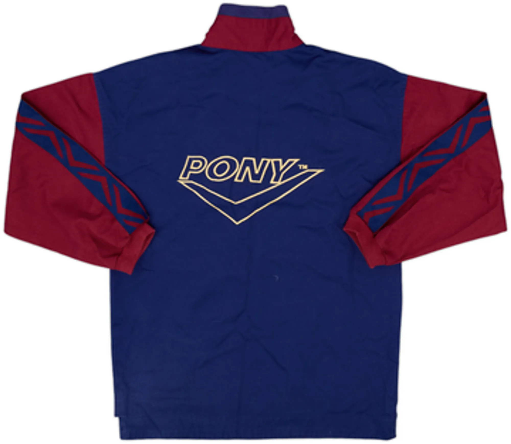 1993-95 West Ham Pony 1/4 Zip Drill Top - 10/10 - (L.Boys)