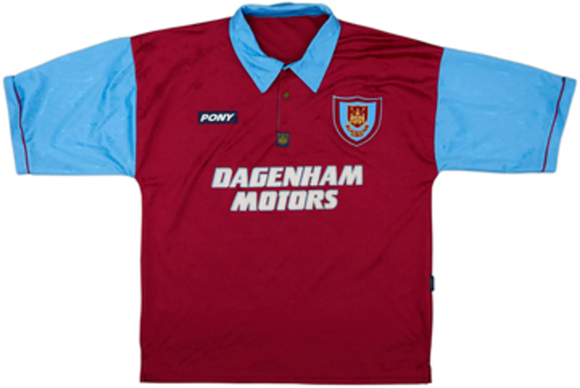 1995-97 West Ham Centenary Home Shirt Lampard #26 - 8/10 - (S)
