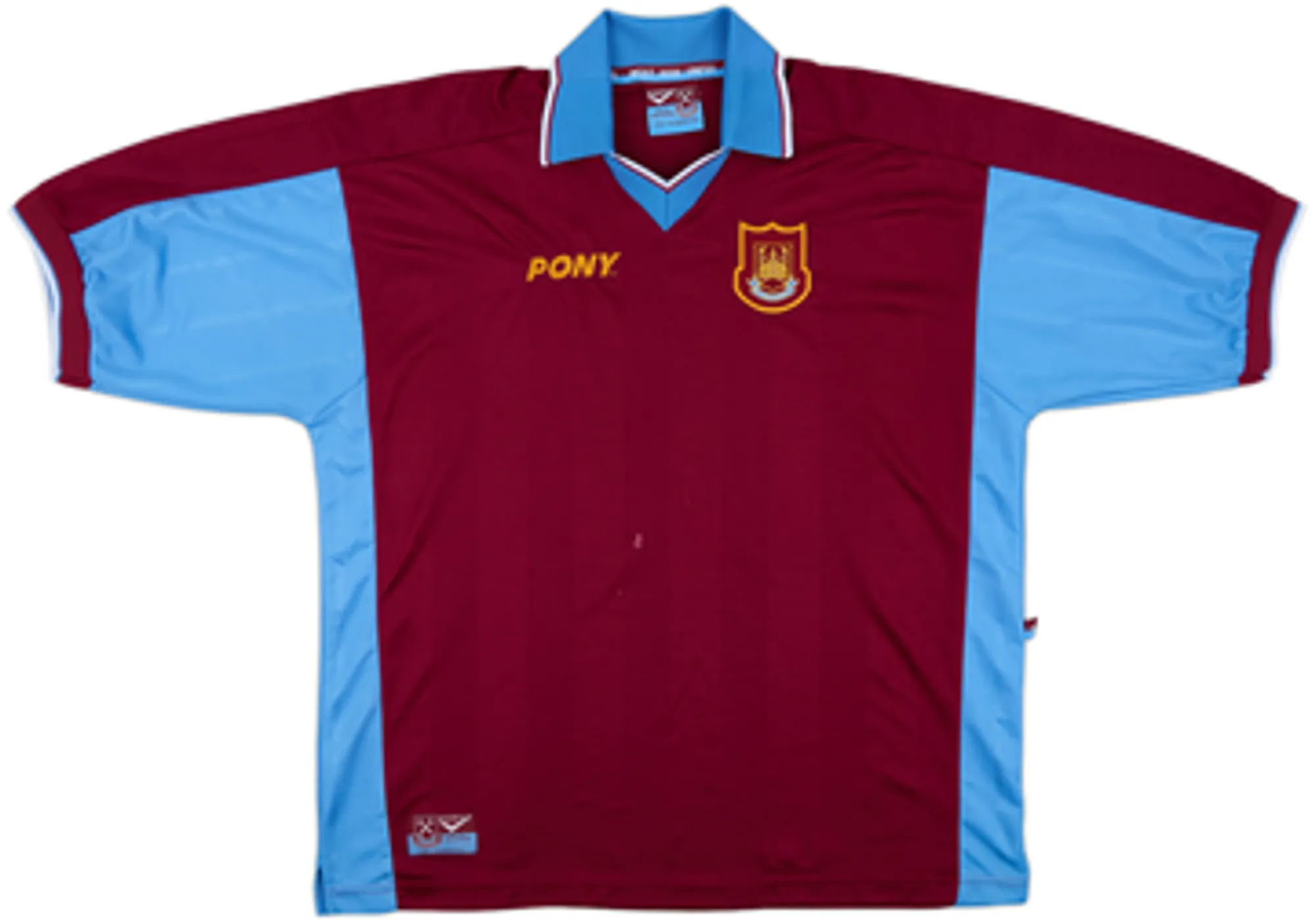 1997-98 West Ham Home Shirt Lampard #18 - 7/10 - (XXL)
