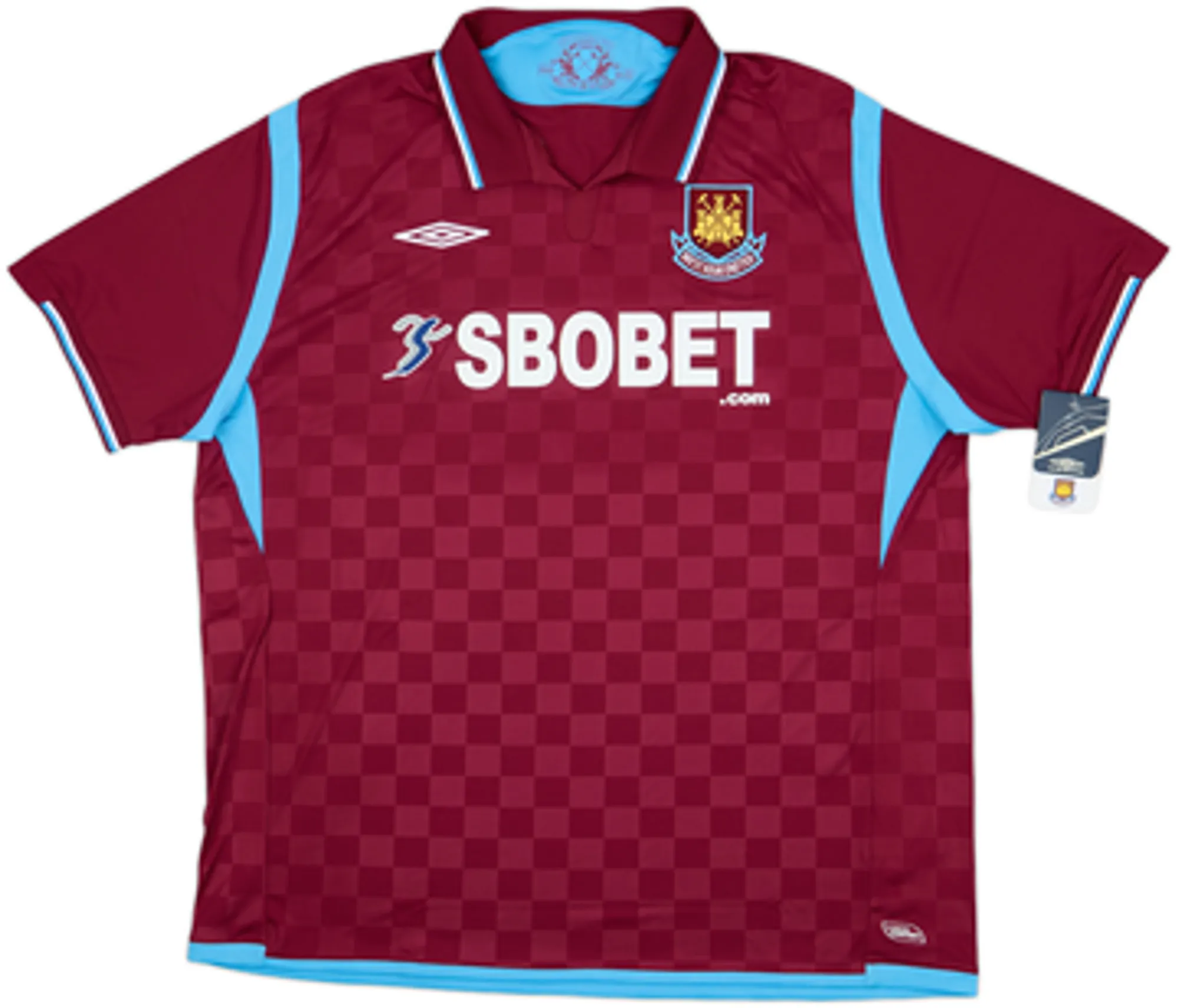 2009-10 West Ham Home Shirt Noble #16 (XXL)