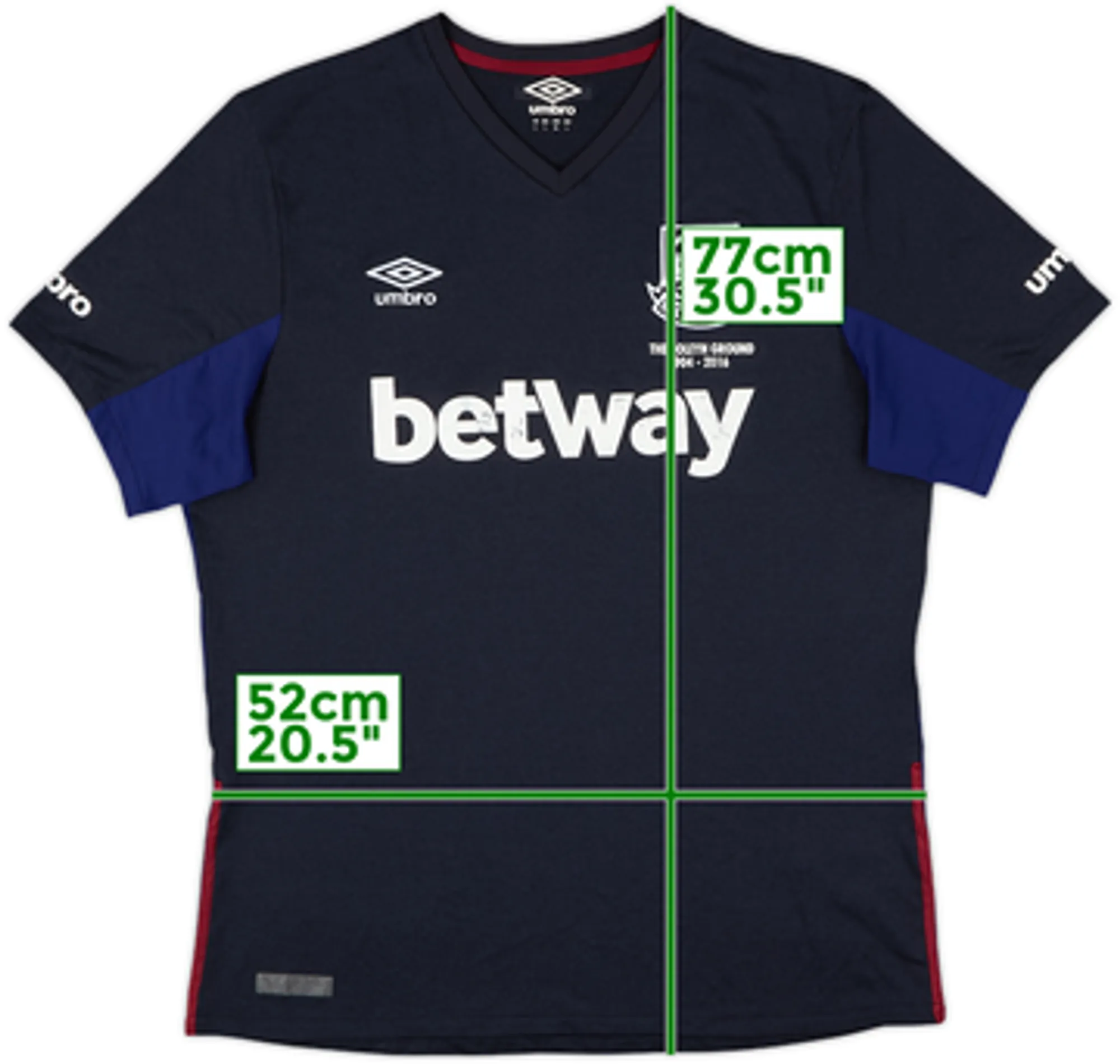 2015-16 West Ham 'Boleyn' Third Shirt - 5/10 - (L)