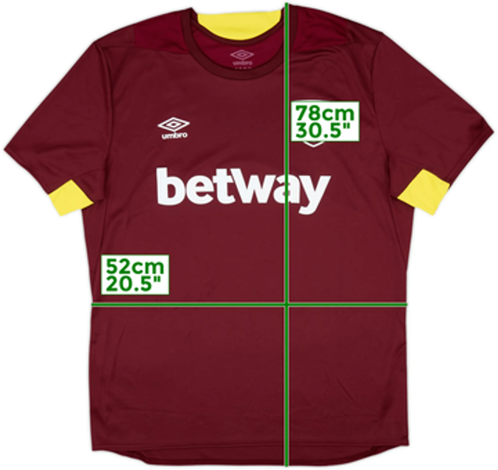 2020-21 West Ham Umbro Training Shirt - 10/10 - (L)