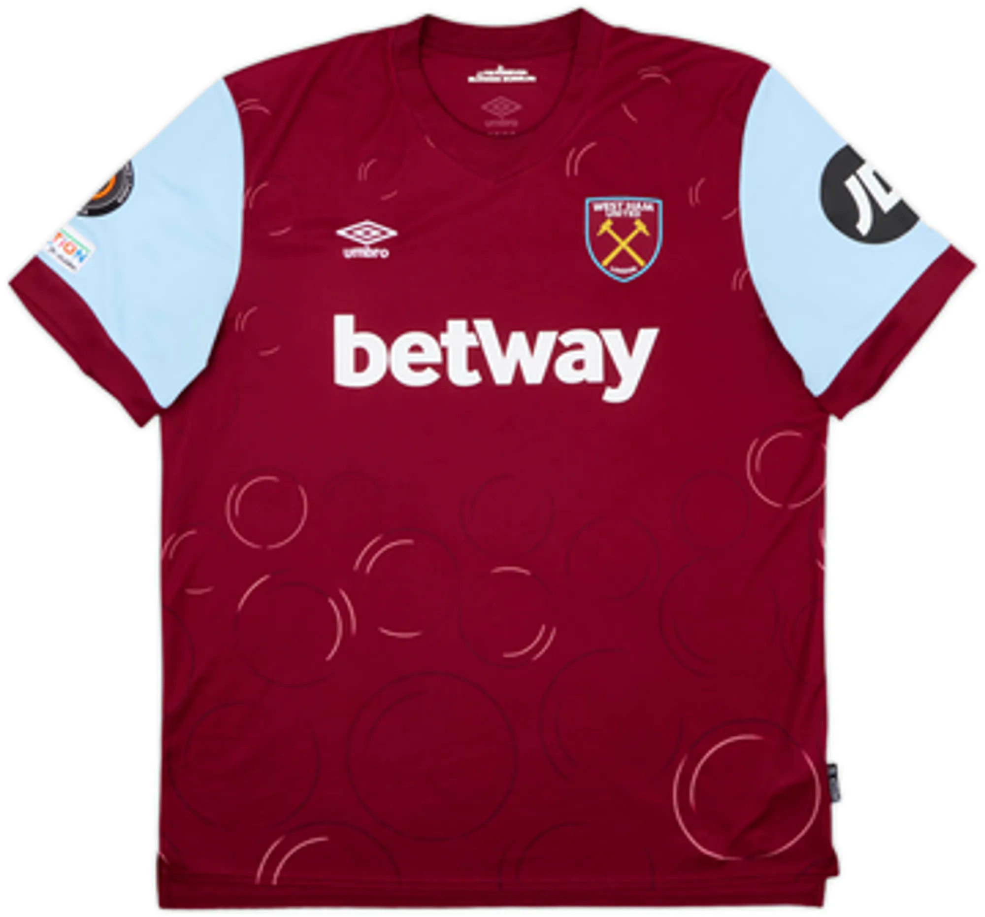 2023-24 West Ham United Home Shirt Ward-Prowse #7 - 6/10 - (XXL)