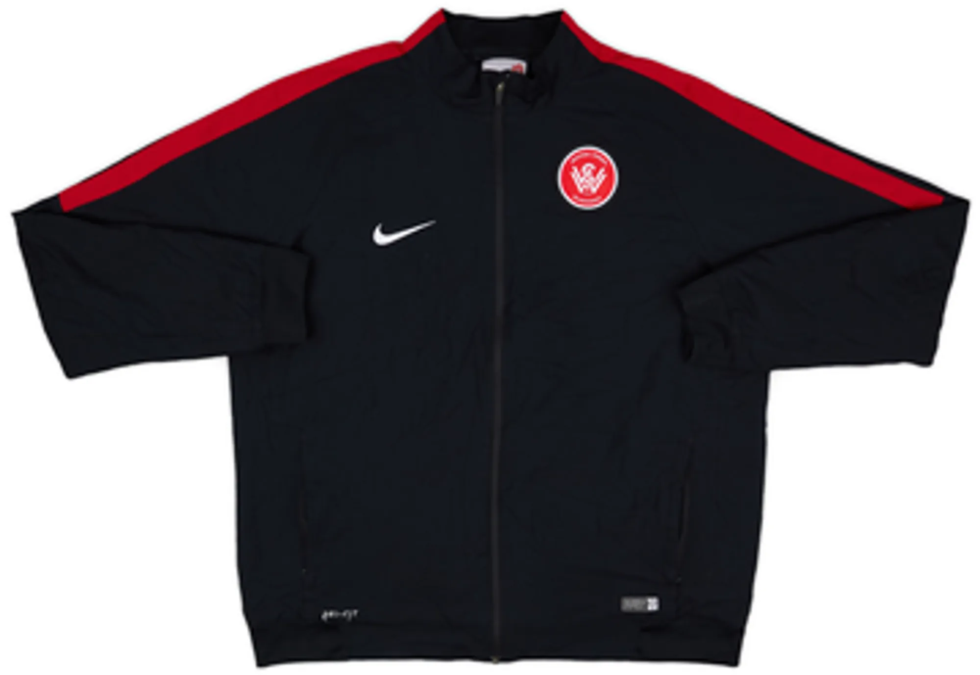 2014-15 Western Sydney Wanderers Nike Track Jacket - 9/10 - (L)