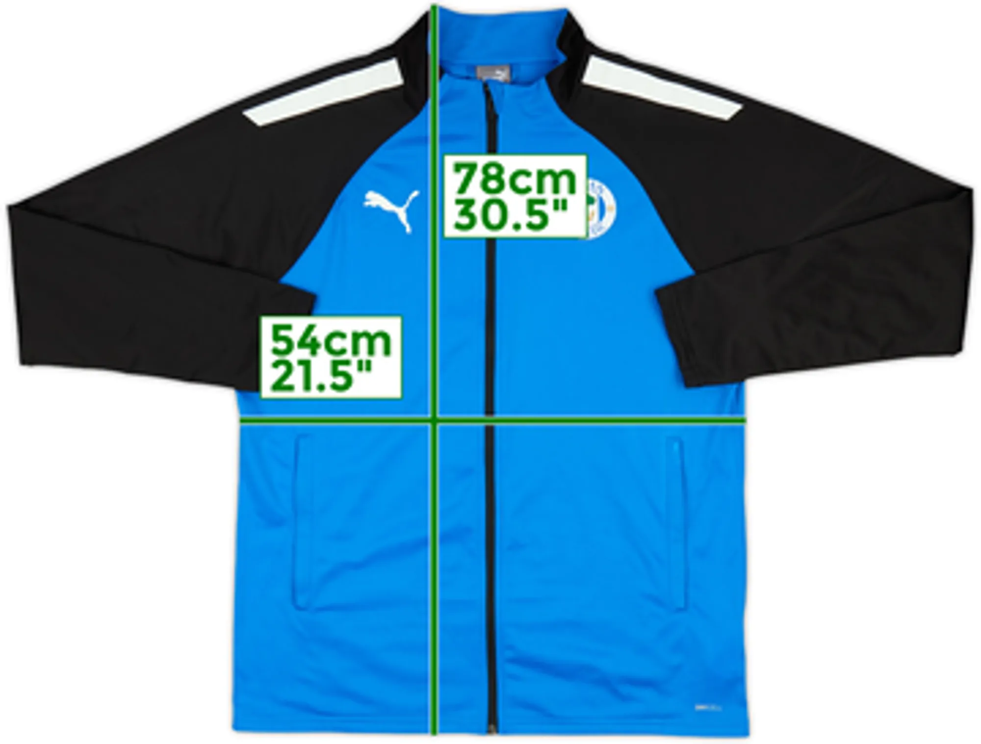2021-22 Wigan Puma Track Jacket - 8/10 - (L)