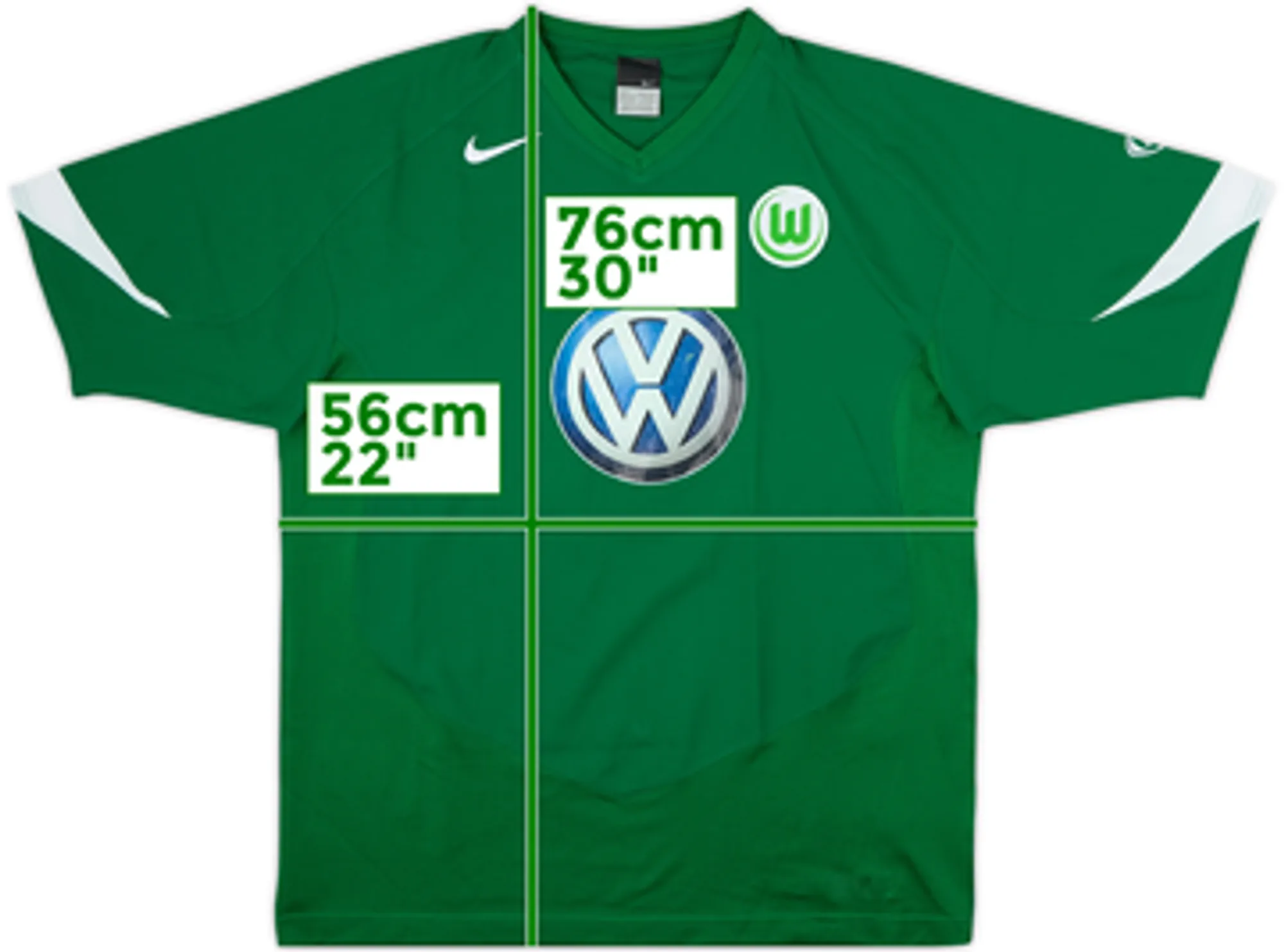 2005-06 Wolfsburg Home Shirt - 7/10 - (M)
