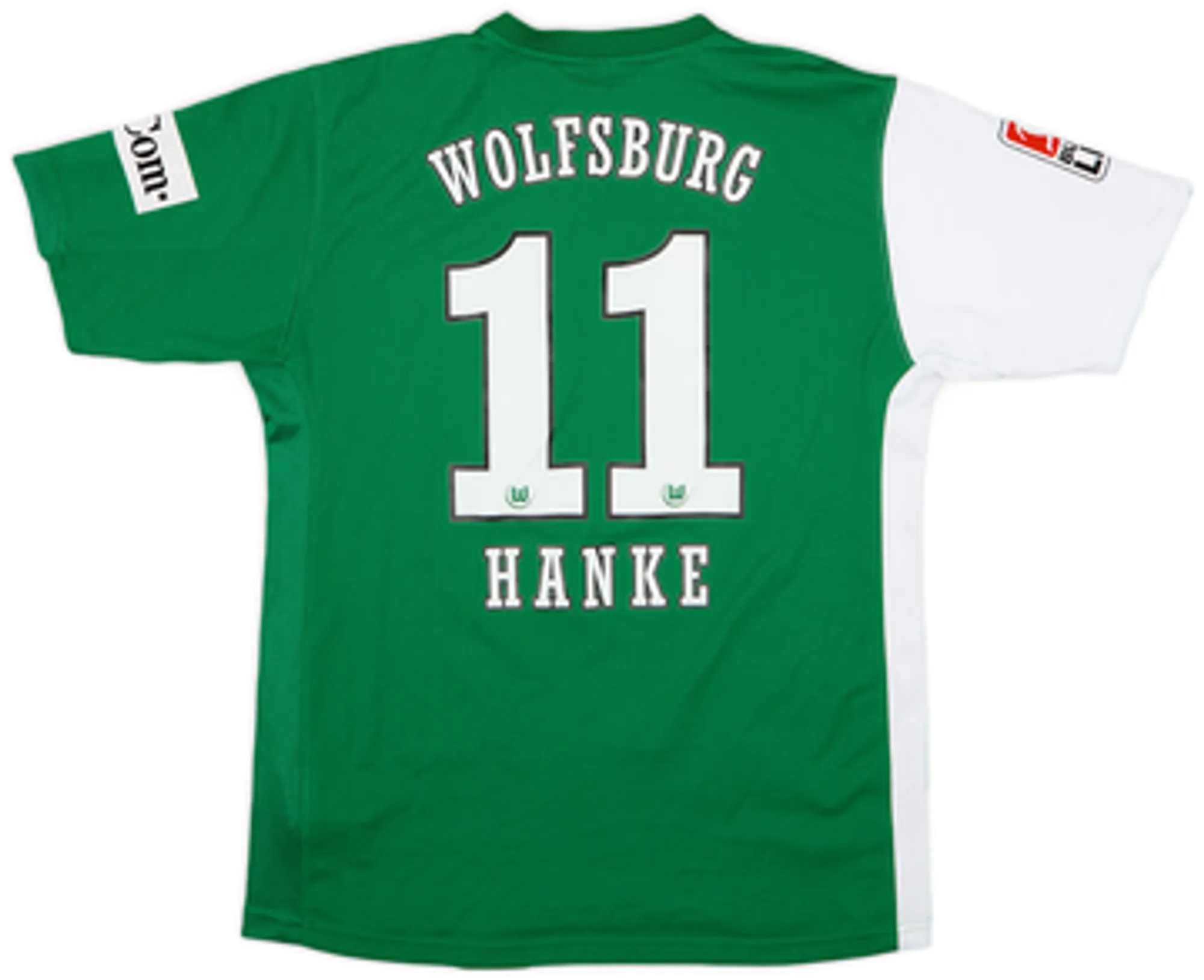 2006-07 Wolfsburg Home Shirt Hanke #11 - 7/10 - (XL.Boys)