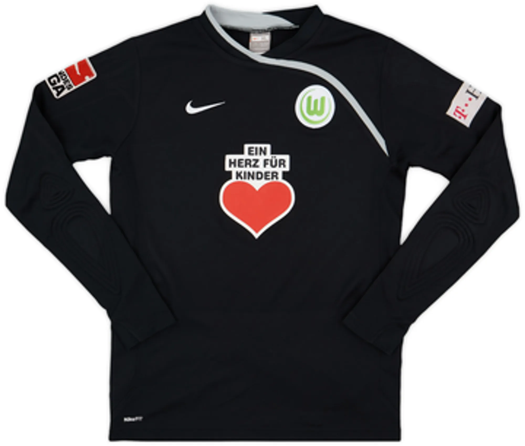 2008-09 Wolfsburg GK Shirt Benaglio #1 - 8/10 - (XL.Boys)