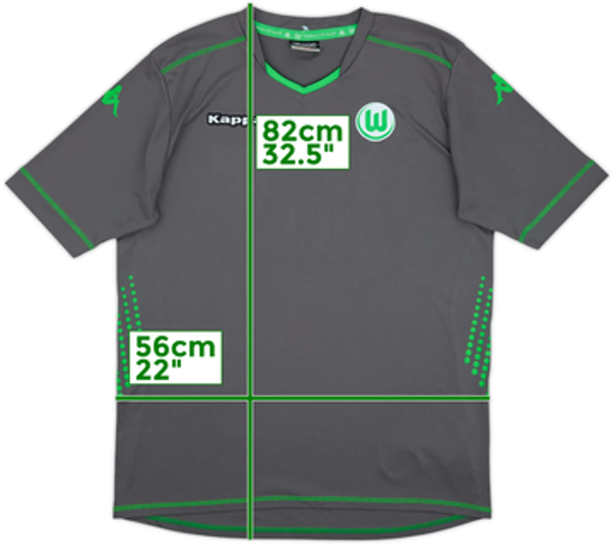 2014-15 Wolfsburg Kappa Training Shirt - 9/10 - (XL)