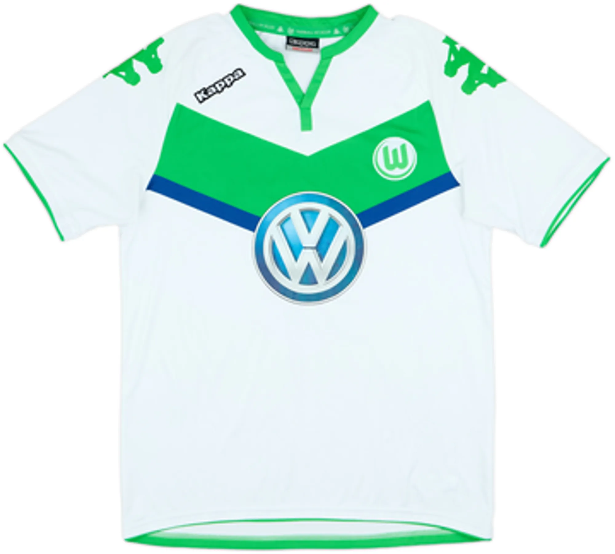 2015-16 Wolfsburg Home Shirt #6 - 7/10 - (M)