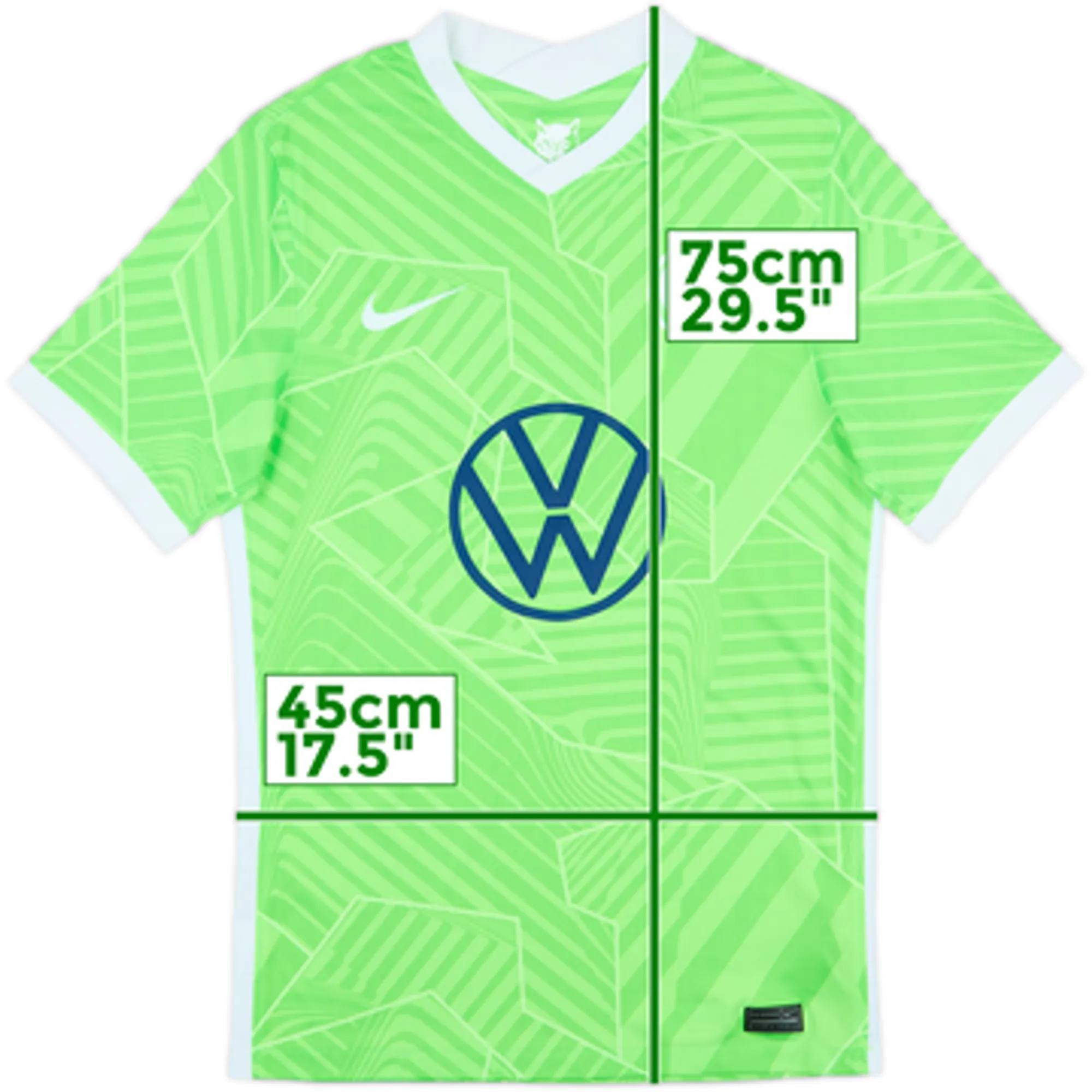 2021-22 Wolfsburg Home Shirt - 8/10 - (S)
