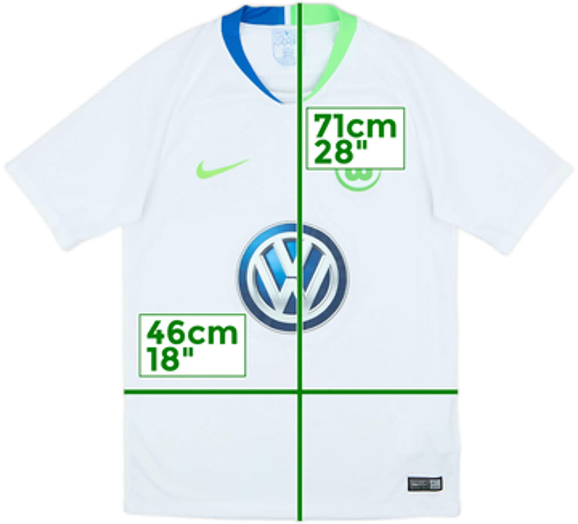 2018-19 Wolfsburg Away Shirt - 6/10 - (L)