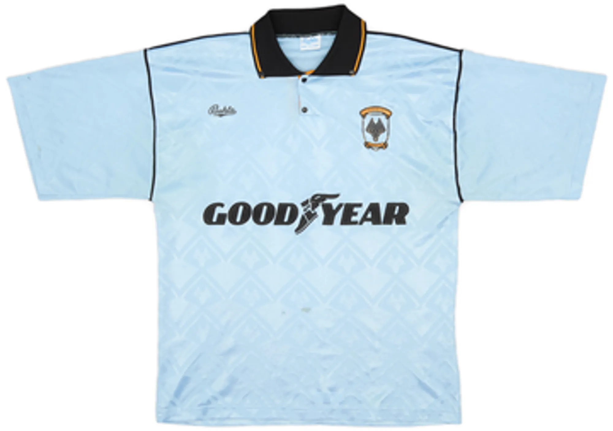 1991-92 Wolves Away Shirt - 7/10 - (L)