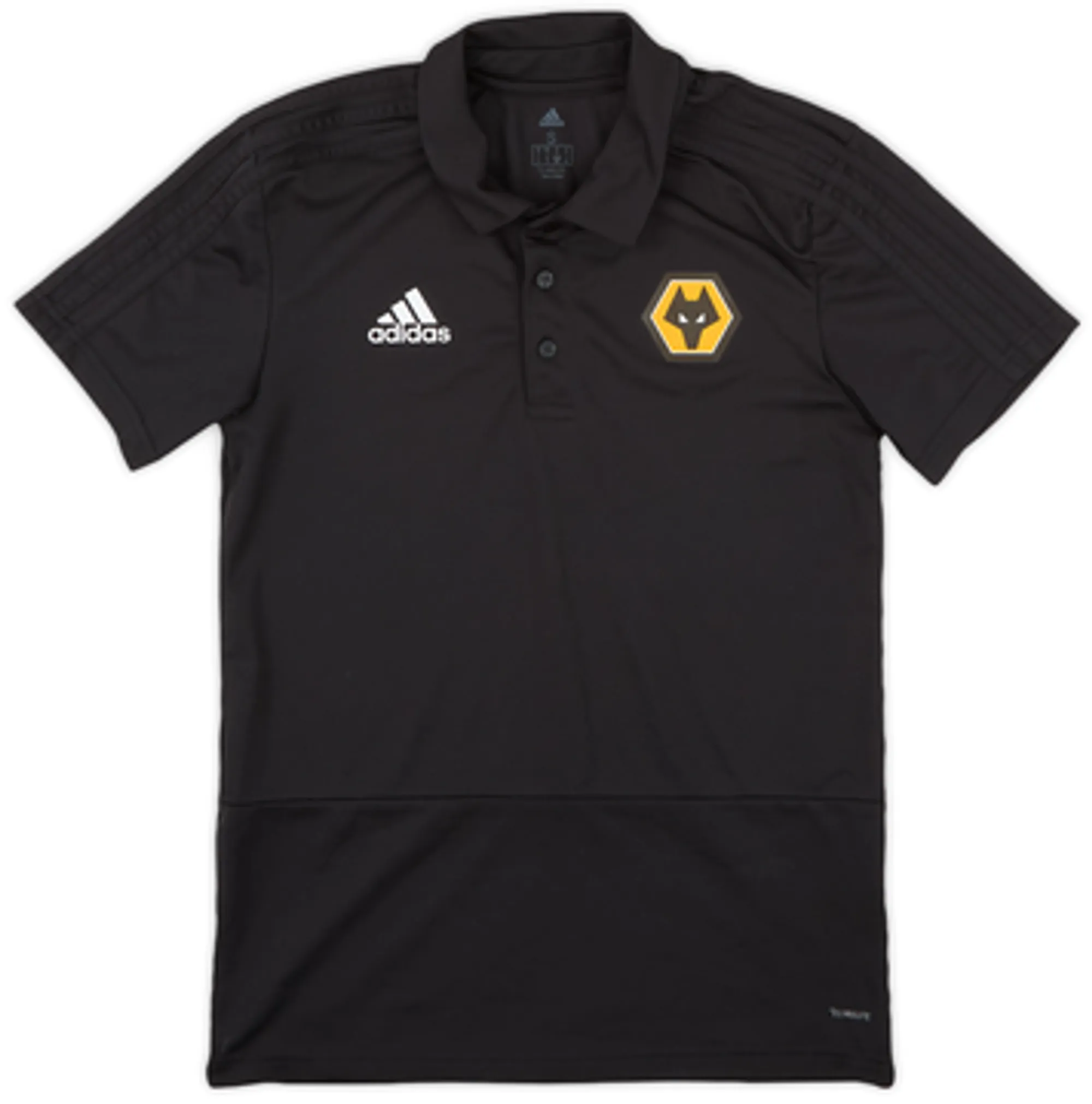 2018-19 Wolves adidas Polo Shirt - 8/10 - (S)