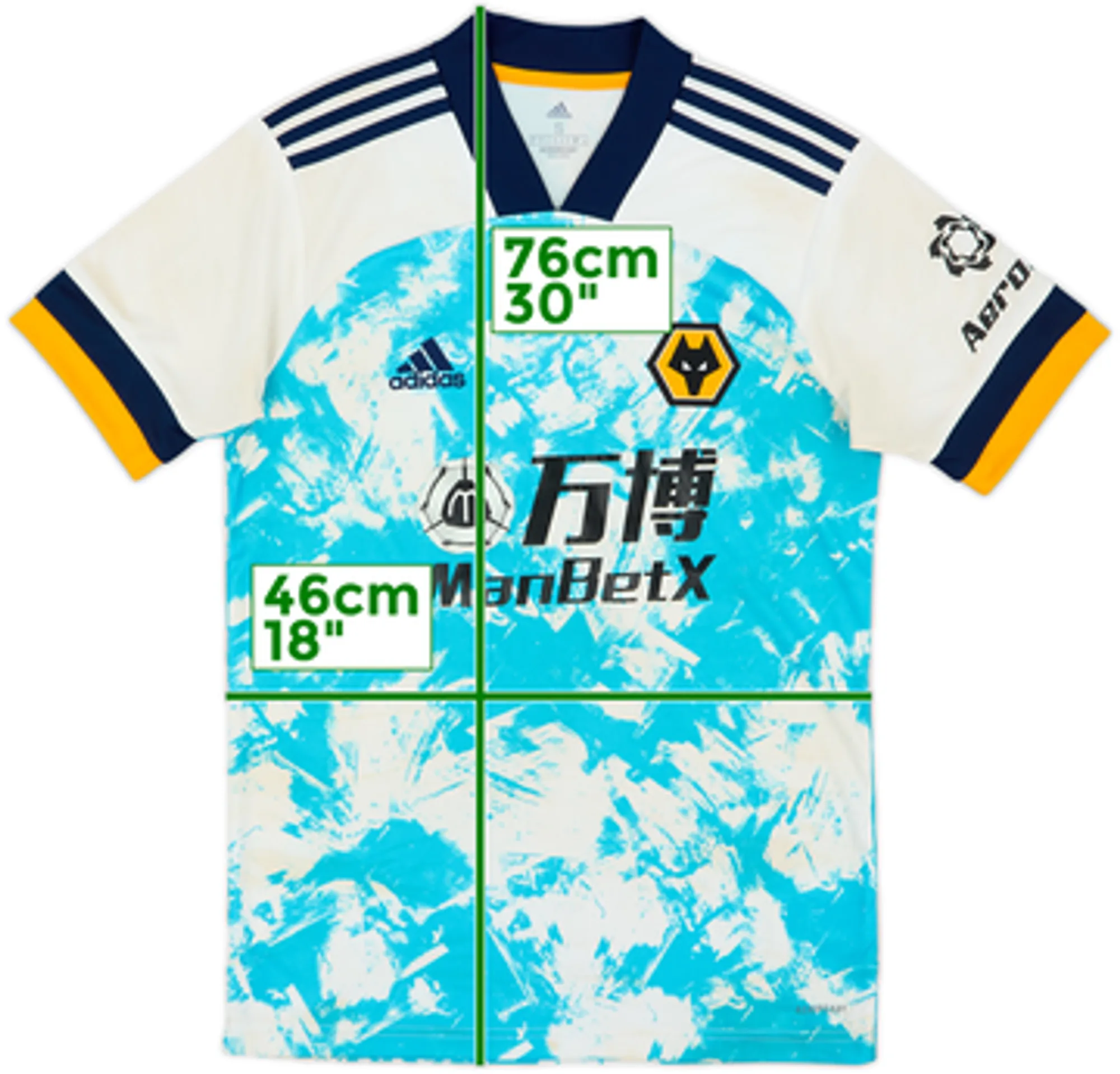 2020-21 Wolves Away Shirt - 5/10 - (S)