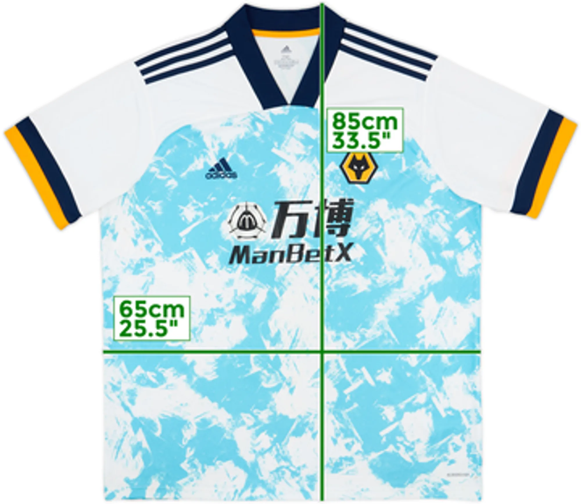 2020-21 Wolves Away Shirt - 7/10 - (M)