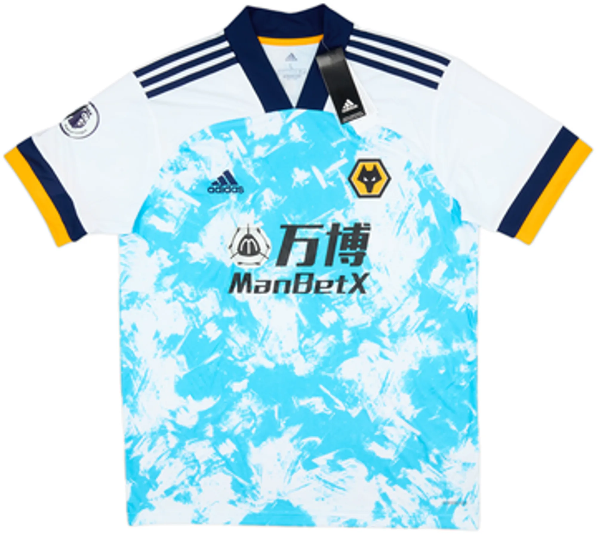 2020-21 Wolves Away Shirt Neves #8 (L)