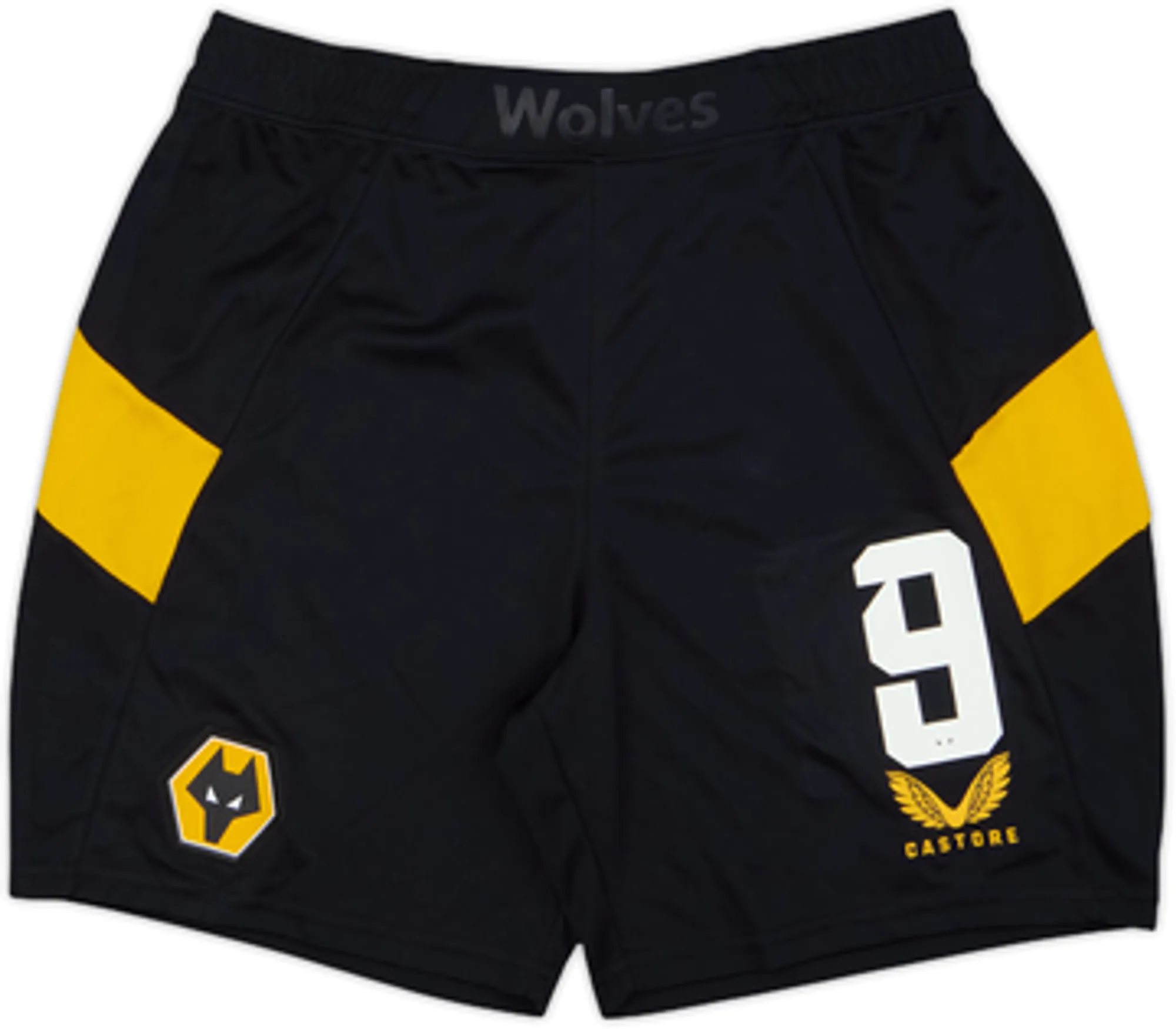 2021-22 Wolves Player Issue Home Shorts #9 - 9/10 - (M)