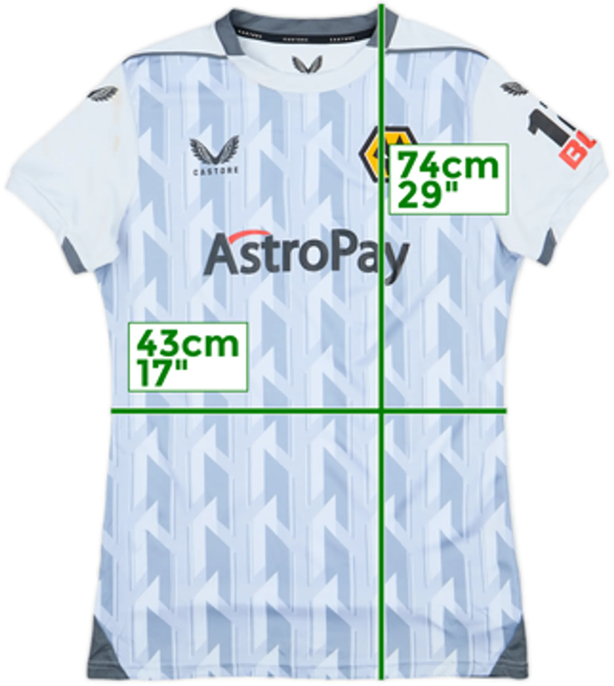2022-23 Wolves Third Shirt - 6/10 - (Women's M)