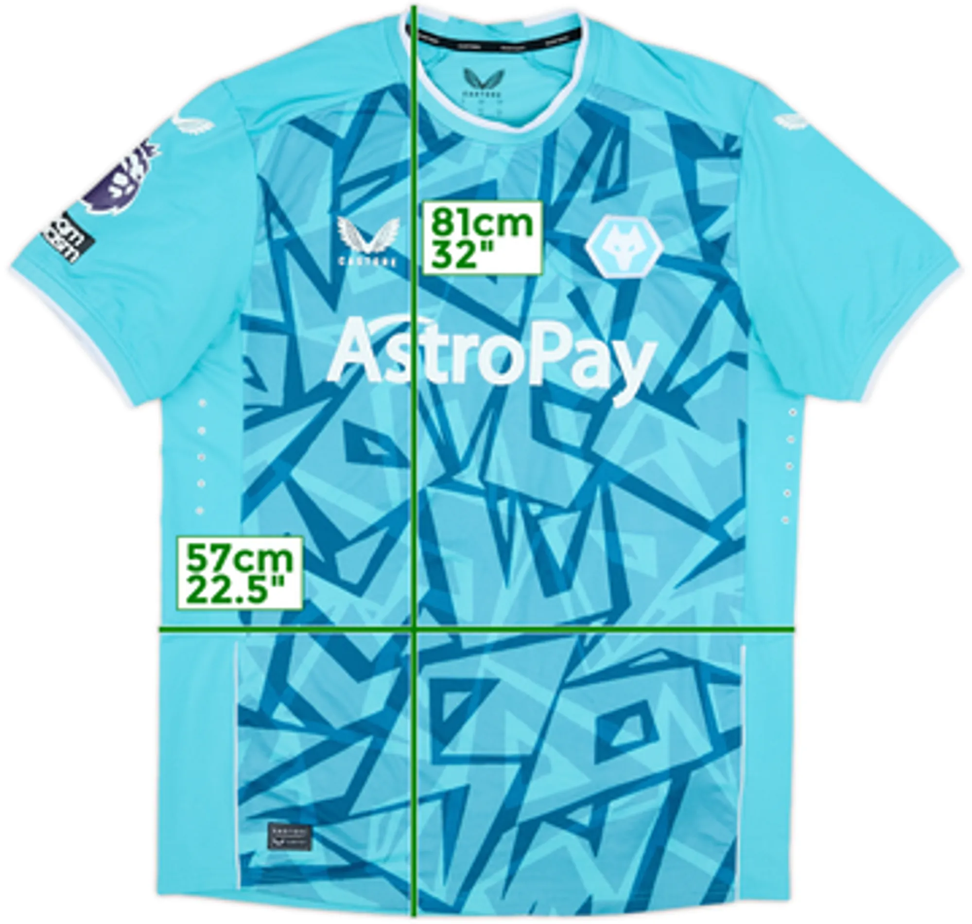 2023-24 Wolves Third Shirt - 7/10 - (L)