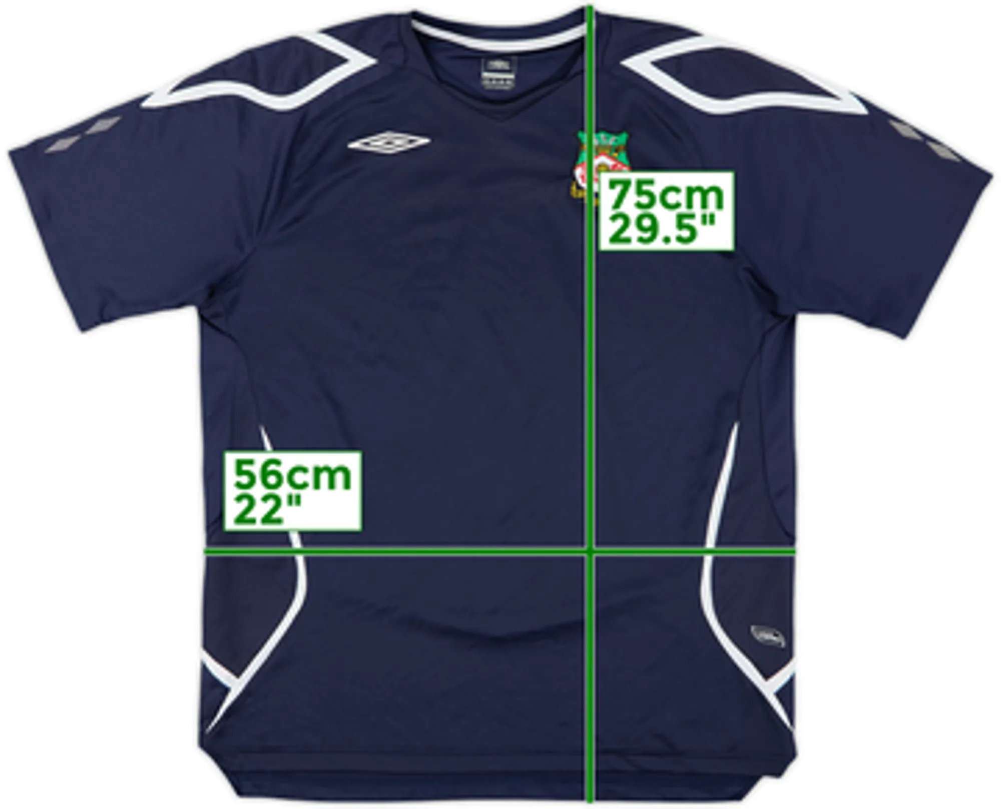 2008-09 Wrexham Umbro Training Shirt - 8/10 - (S)