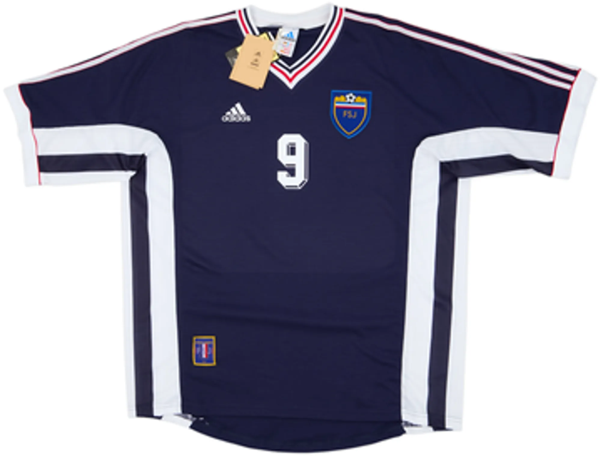 1998-99 Yugoslavia Home Shirt Mijatovic #9 (S)