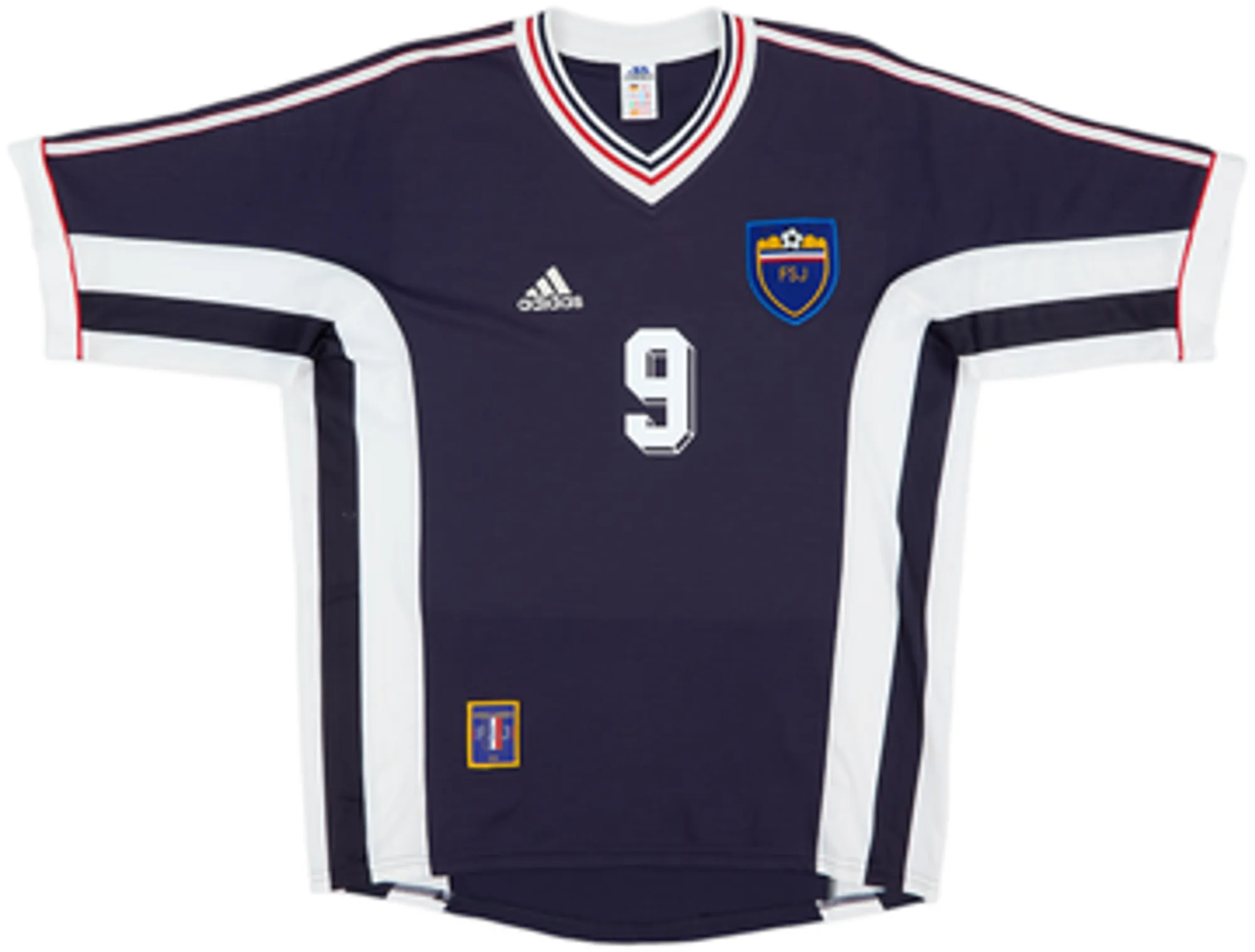 1998-99 Yugoslavia Home Shirt Mijatovic #9 - 9/10 - (M)