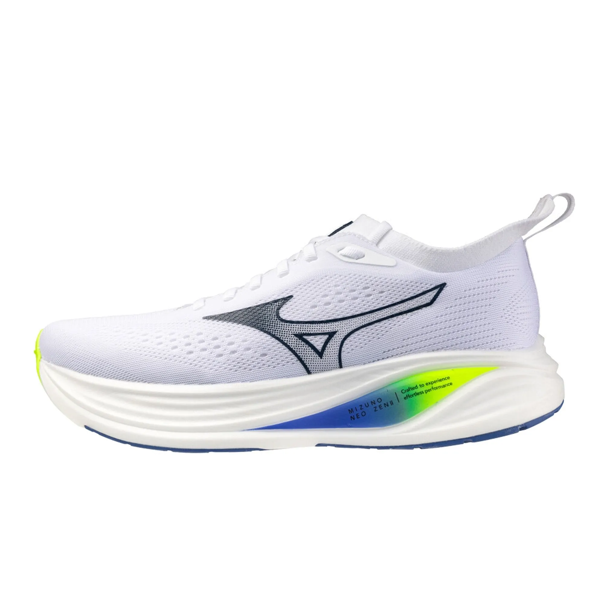 Mizuno Neo Zen 2 Neutral running shoe Men-white, blue | J1GC2686