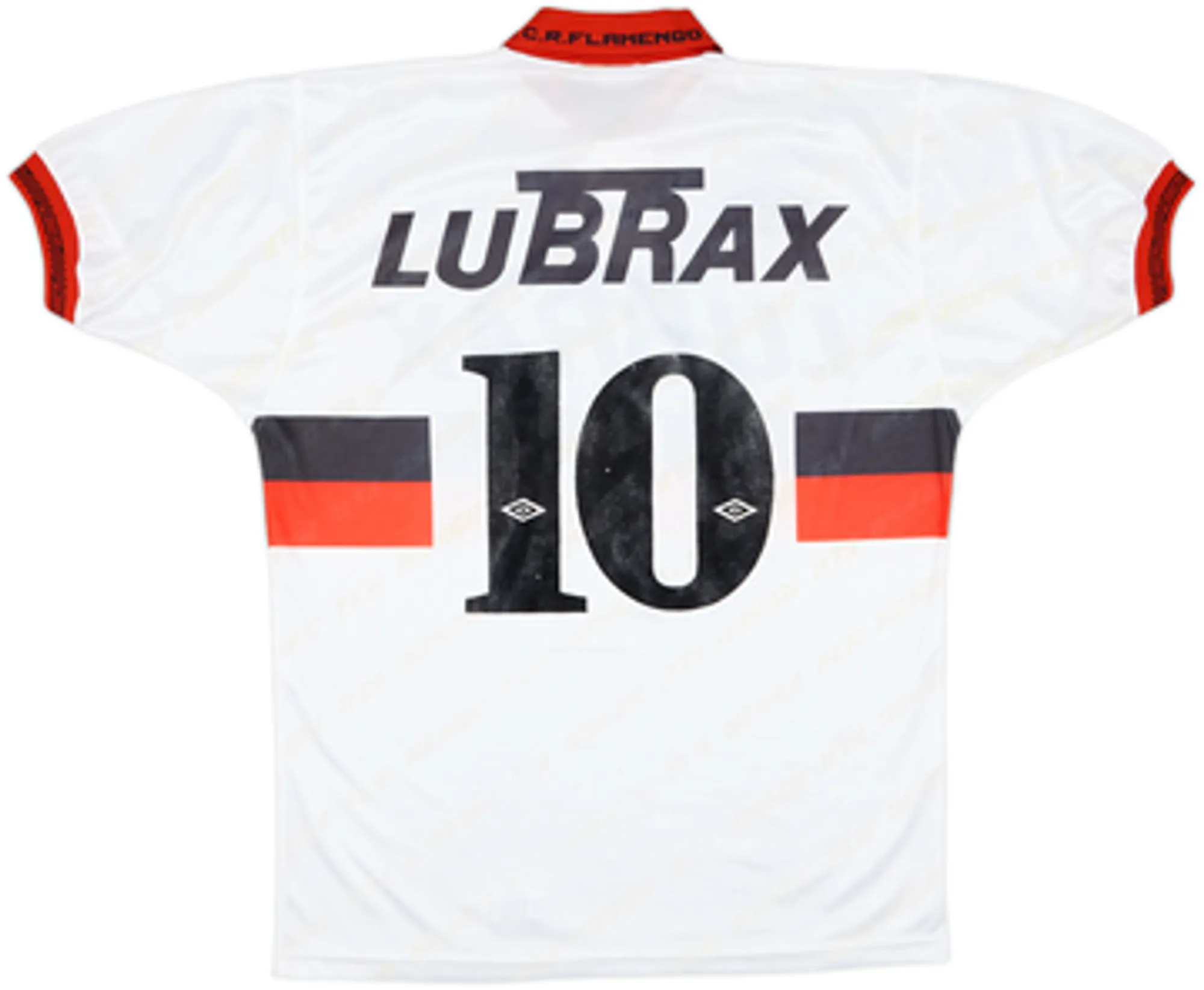 1993-94 Flamengo Away Shirt #10 - 8/10 - (L)