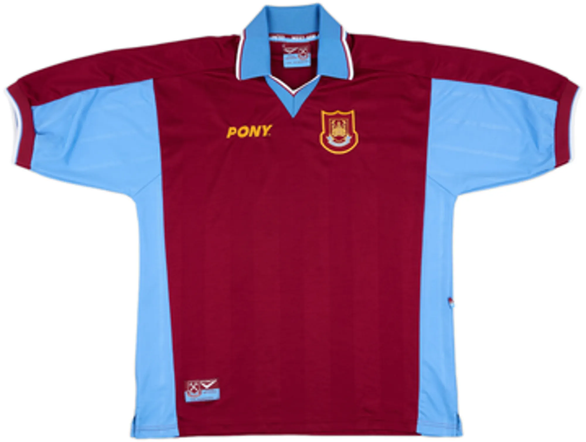 1997-98 West Ham Home Shirt Lampard #18 - 9/10 - (L)