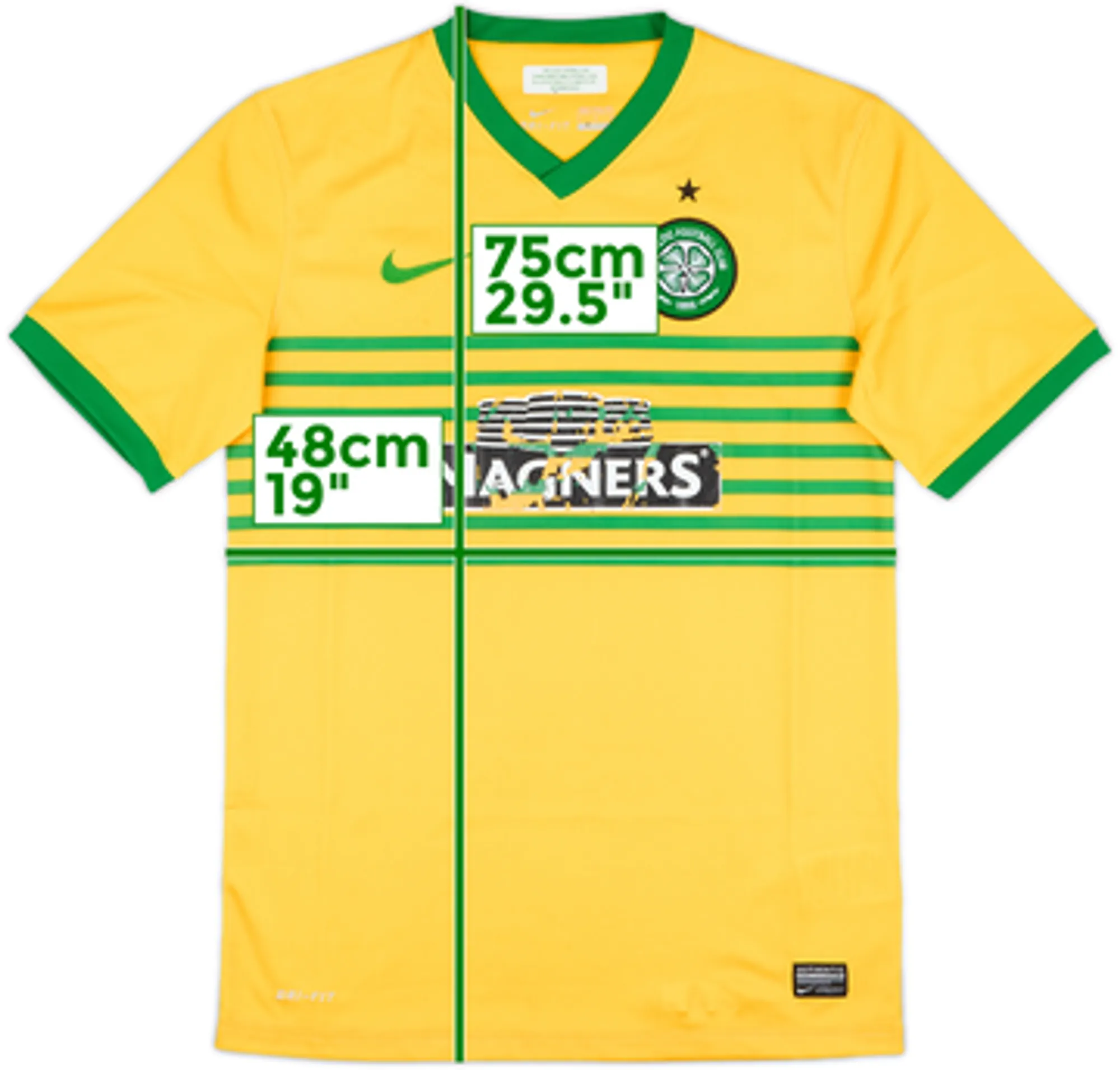 2013-14 Celtic Away Shirt - 4/10 - (S)