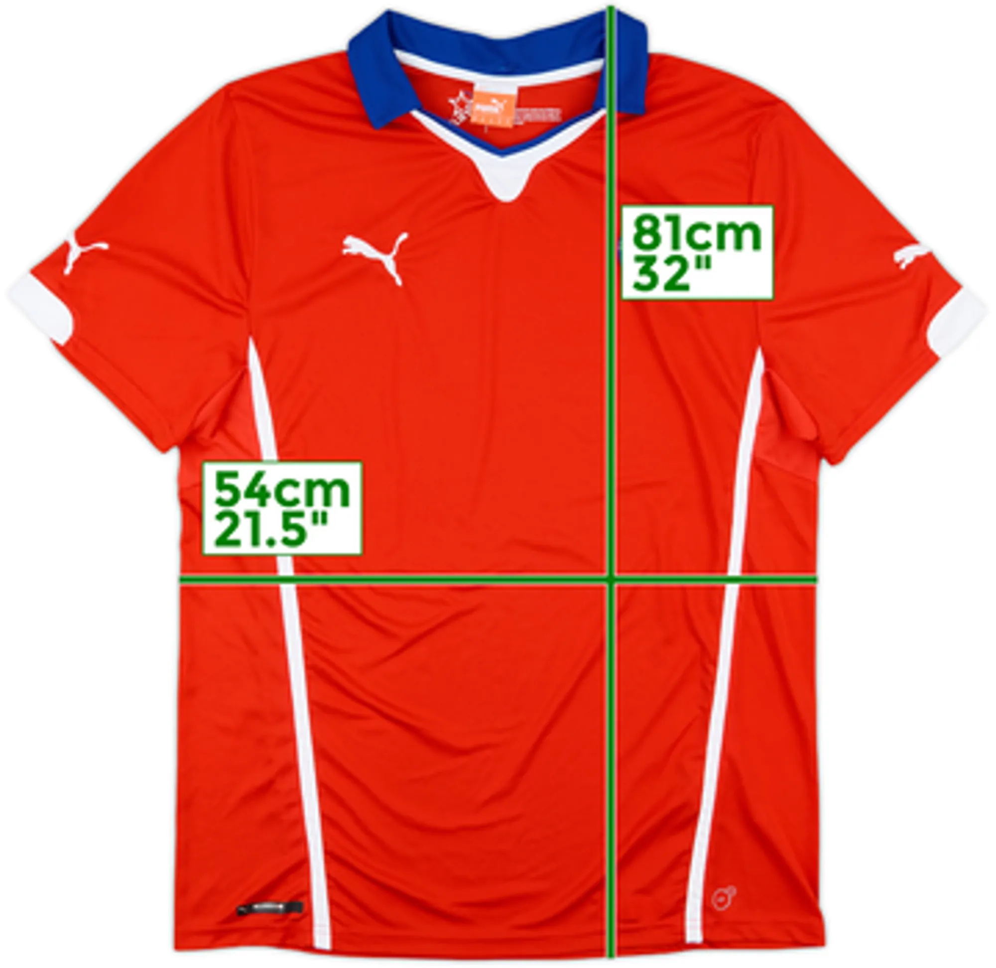 2014-15 Chile Home Shirt - 8/10 - (XL)