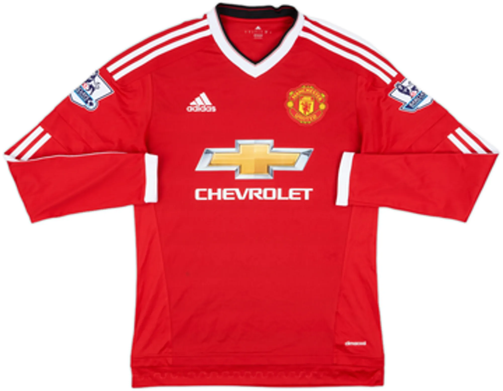 2015-16 Manchester United Home L/S Shirt Darmian #36 - 8/10 - (S)