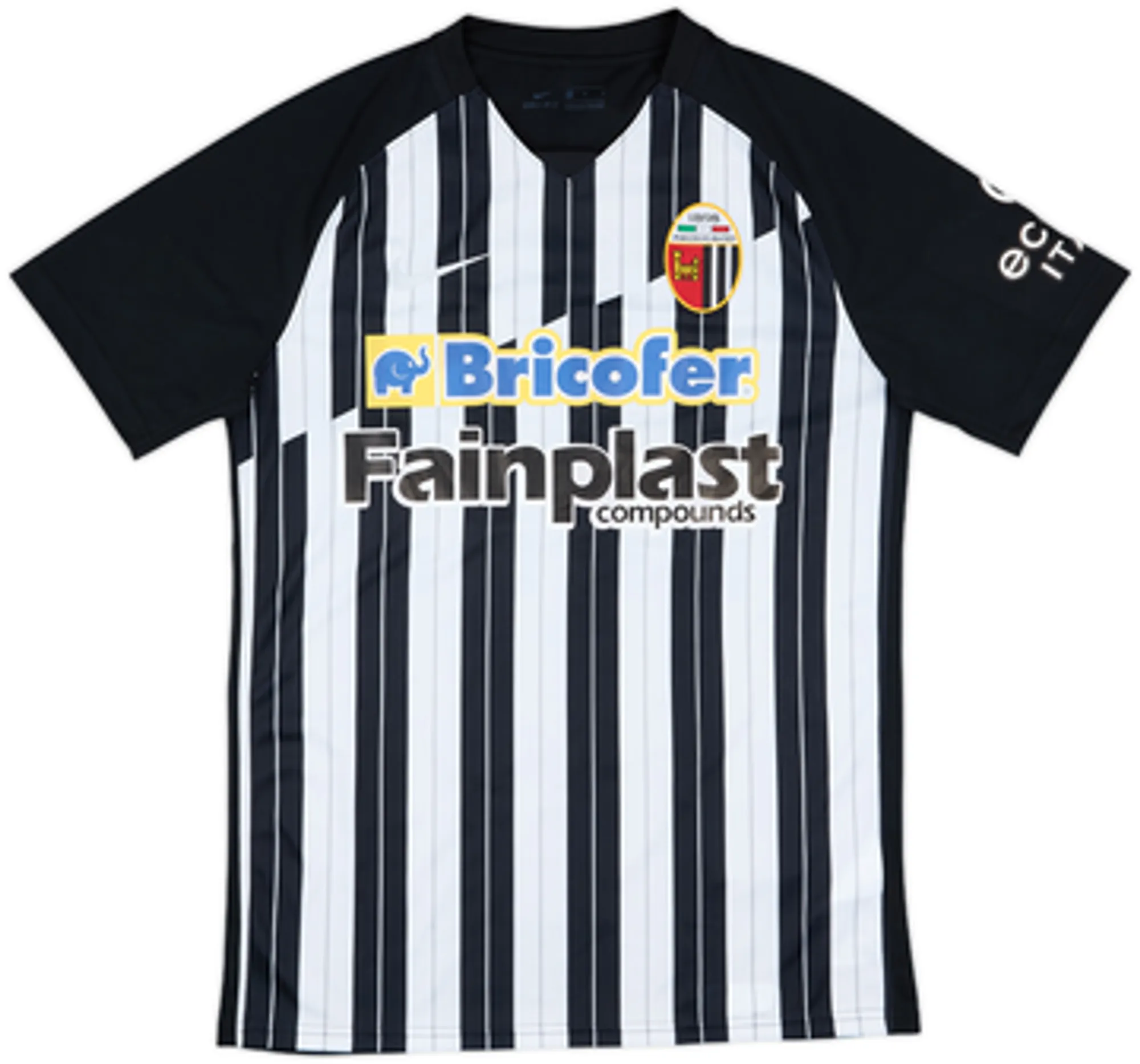 2020-21 Ascoli Home Shirt Iliev #11 - 9/10 - (M)